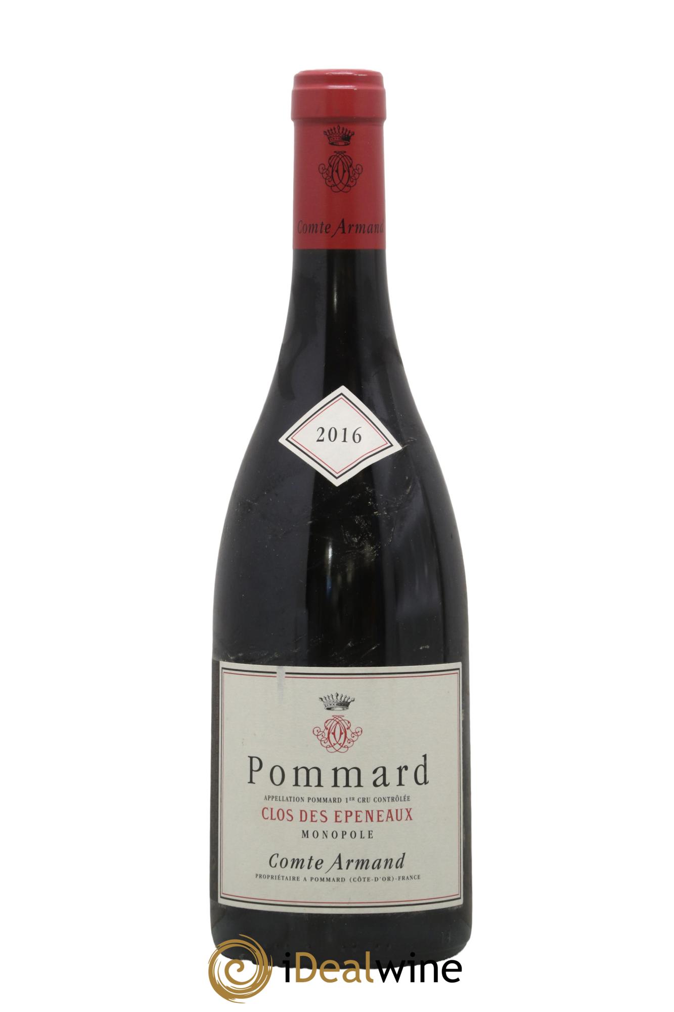 Pommard 1er Cru Clos des Epeneaux Comte Armand 2016 - Lotto di 1 bottiglia - 0