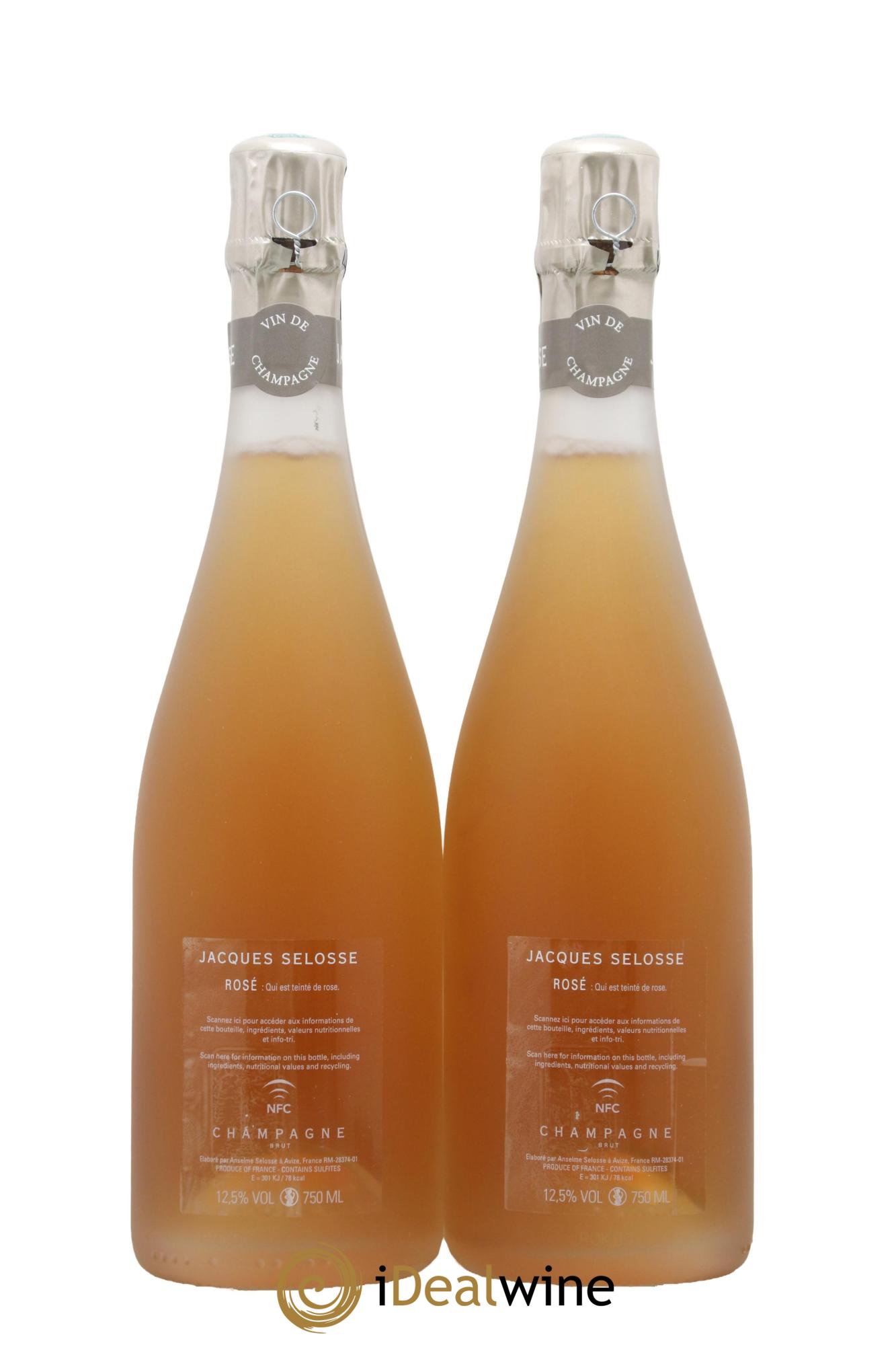 Rosé Brut Jacques Selosse - Lot de 2 bouteilles - 1