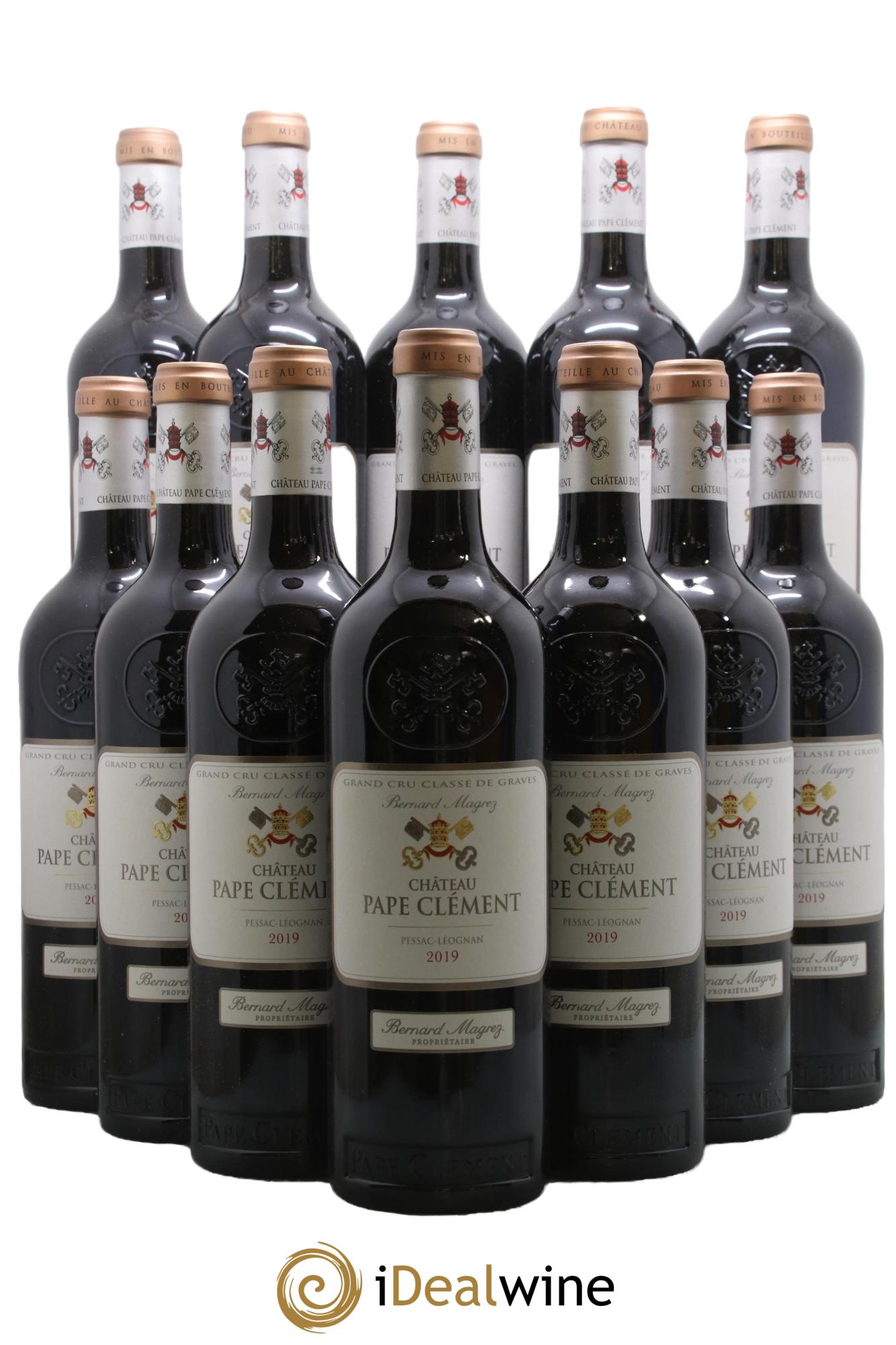 Château Pape Clément Cru Classé de Graves 2019 - Posten von 12 Flaschen - 0