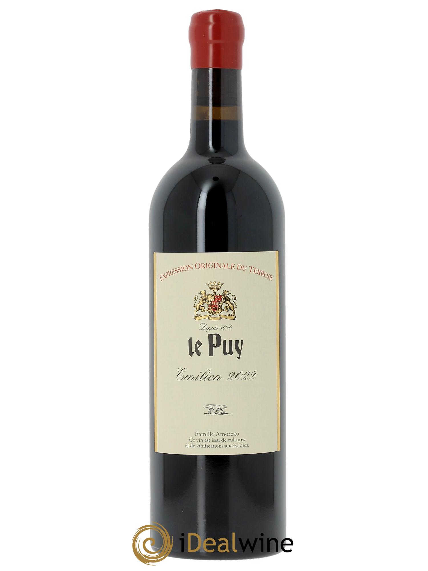 Le Puy - Cuvée Emilien  2022 - Lot de 1 bouteille - 0