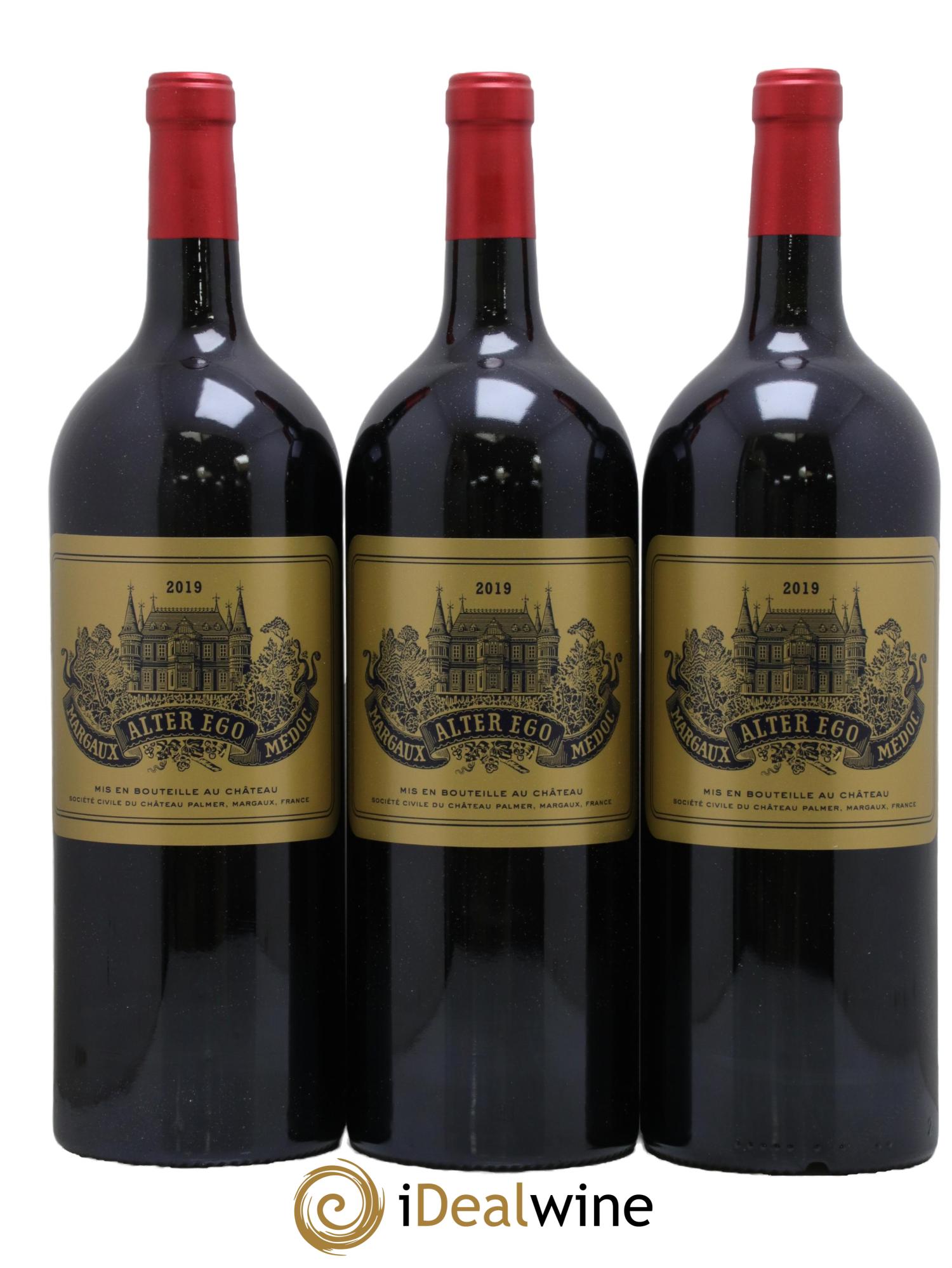 Alter Ego de Palmer Second Vin 2019 - Posten von 3 Magnum - 0