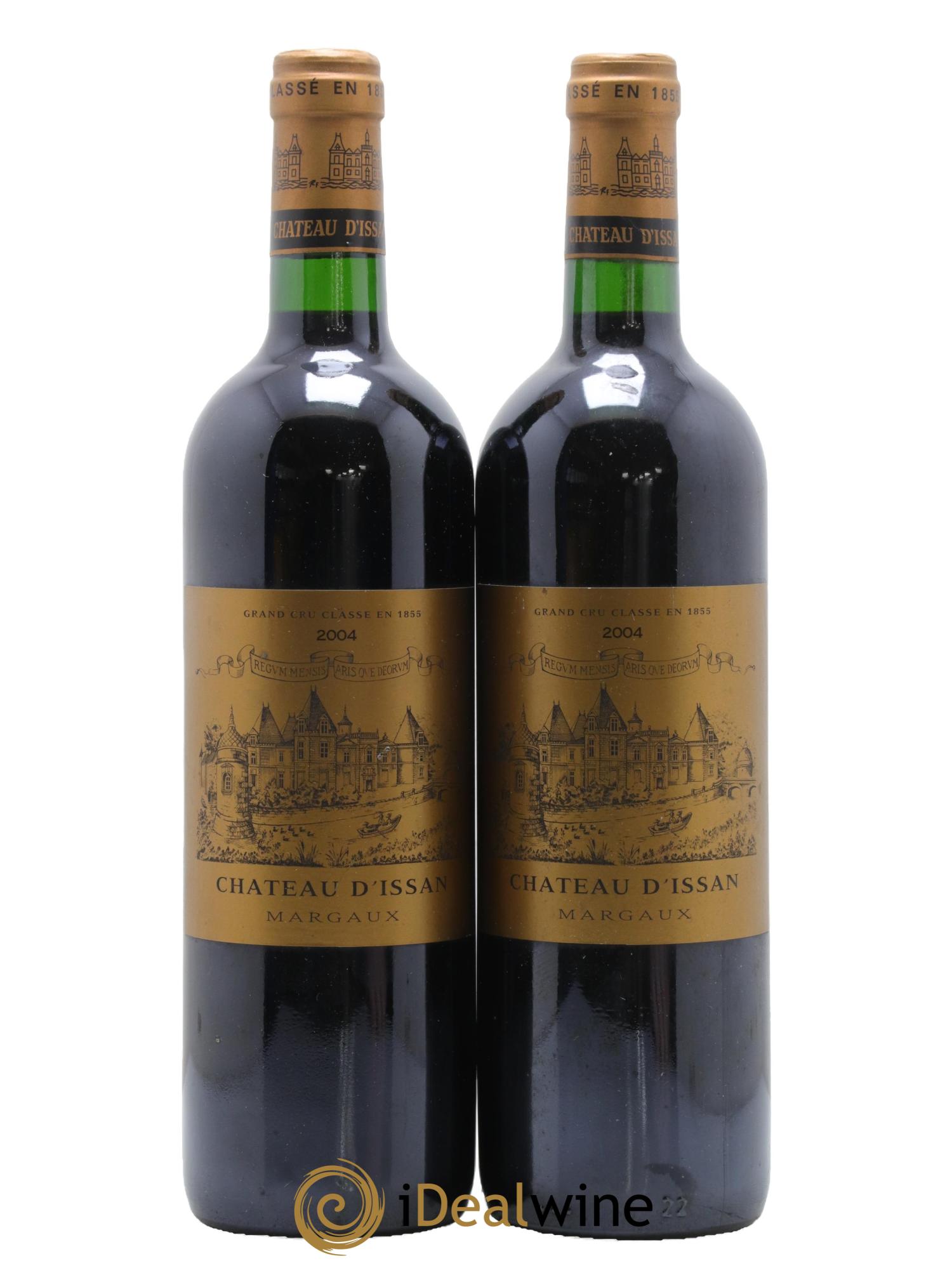 Château d'Issan 3ème Grand Cru Classé 2004 - Lotto di 2 bottiglie - 0