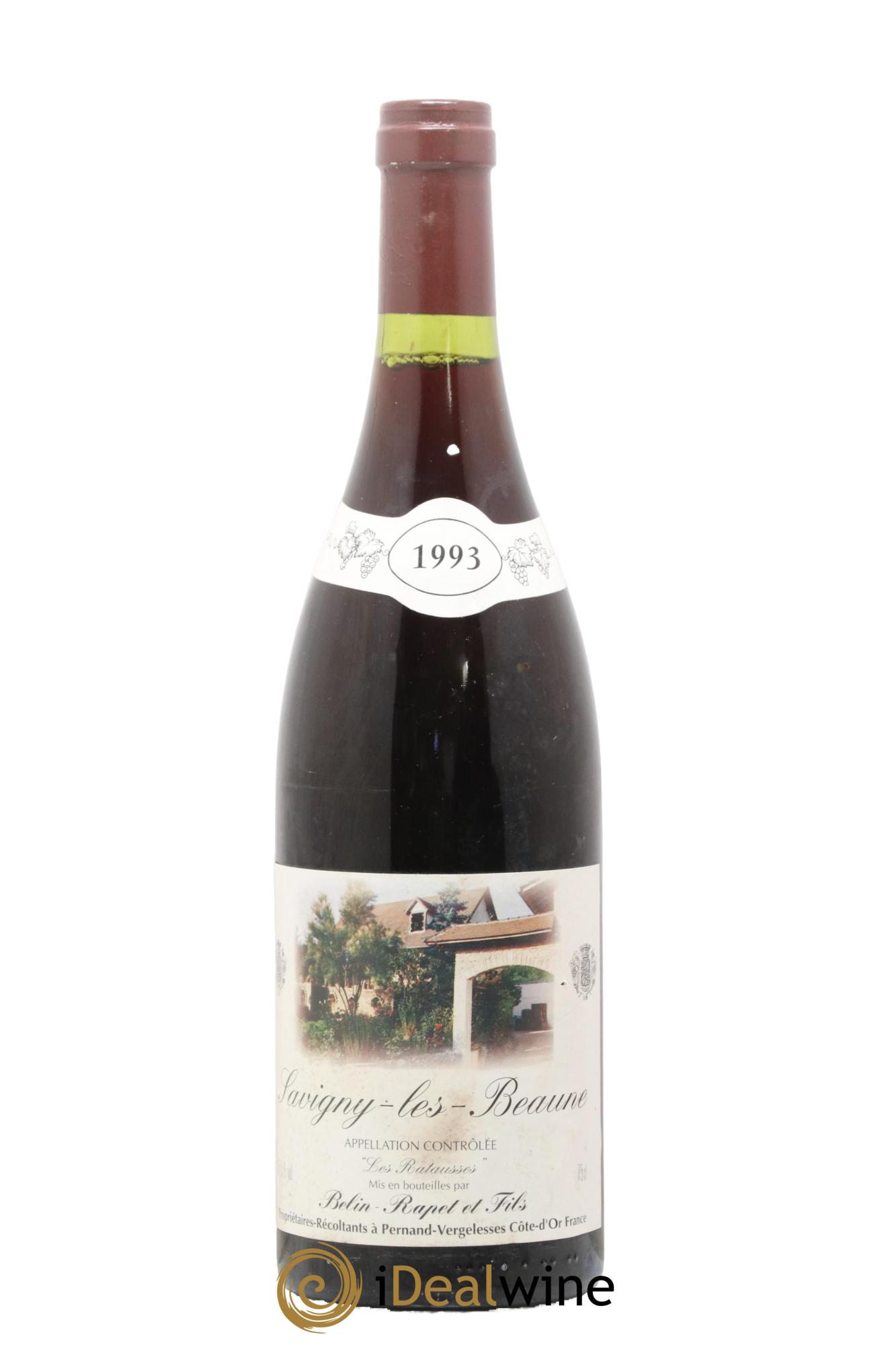 Savigny-lès-Beaune Les Ratausses Domaine Belin Rapet 1993 - Lot de 1 bouteille - 0