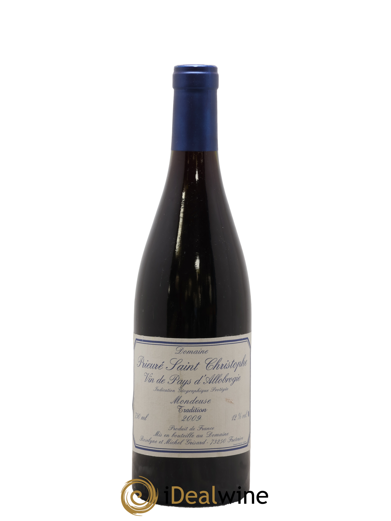 Vin de Savoie Mondeuse Tradition Prieuré Saint Christophe (Domaine) 2009 - Lot of 1 bottle - 0