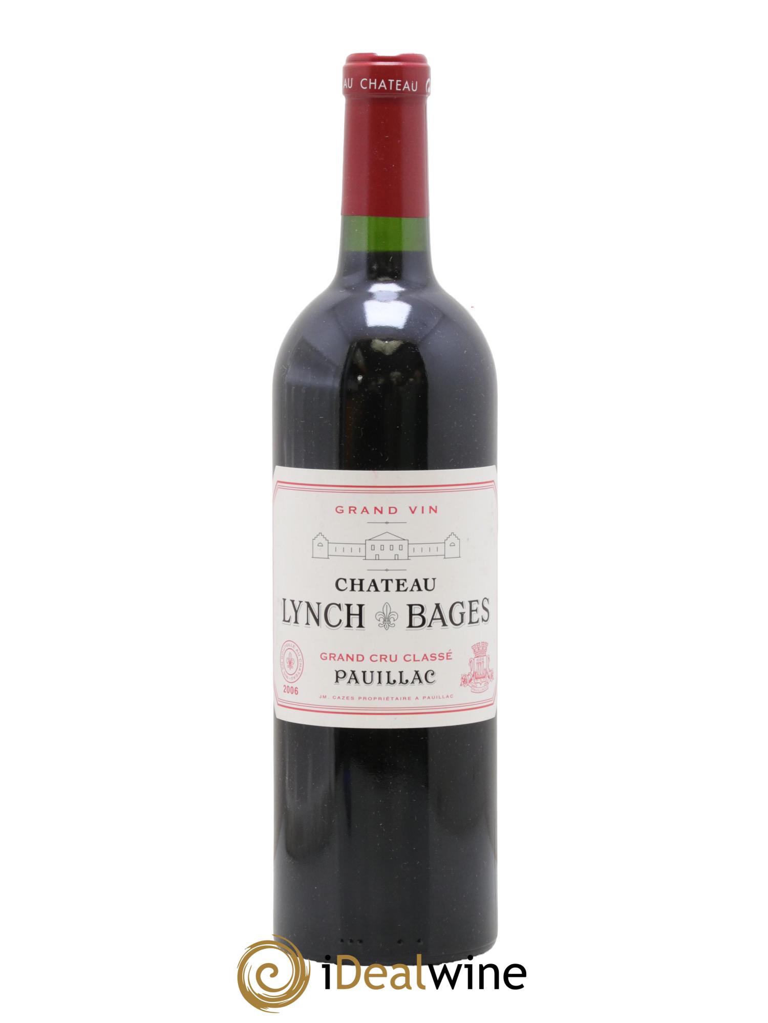 Château Lynch Bages 5ème Grand Cru Classé 2006 - Posten von 1 Flasche - 0