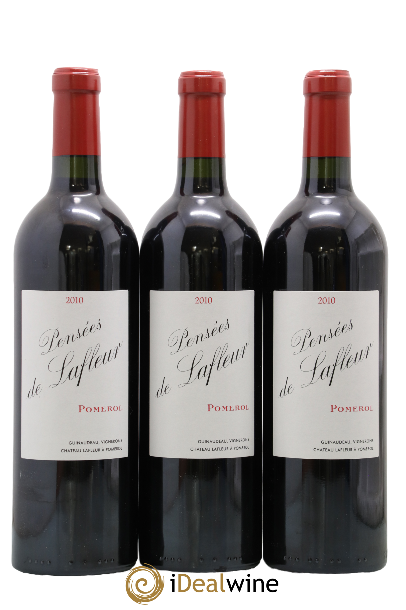 Pensées de Lafleur Second Vin 2010 - Lot de 3 bouteilles - 0