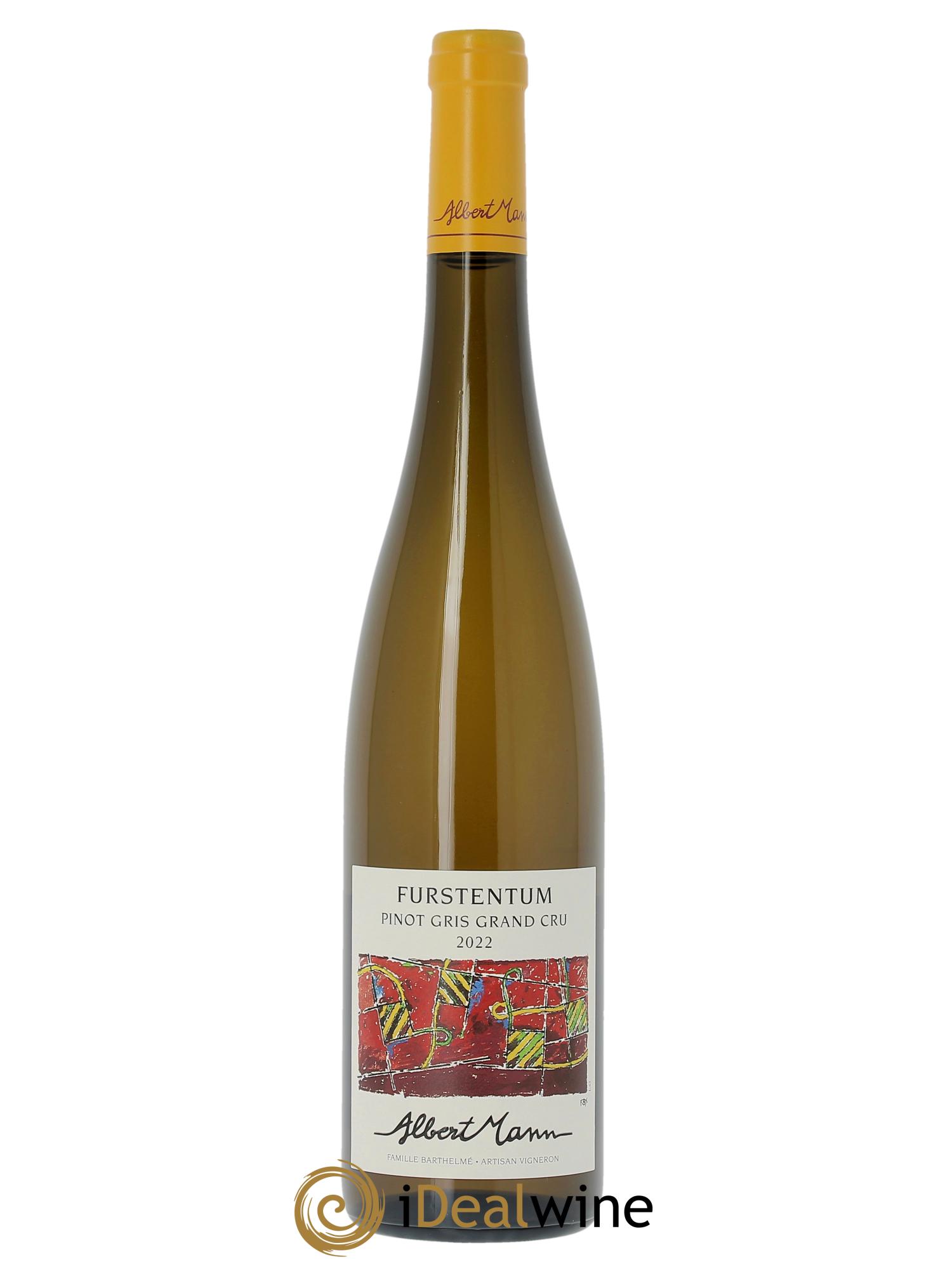 Alsace Pinot Gris Grand Cru Furstentum Albert Mann  2022 - Lotto di 1 bottiglia - 0