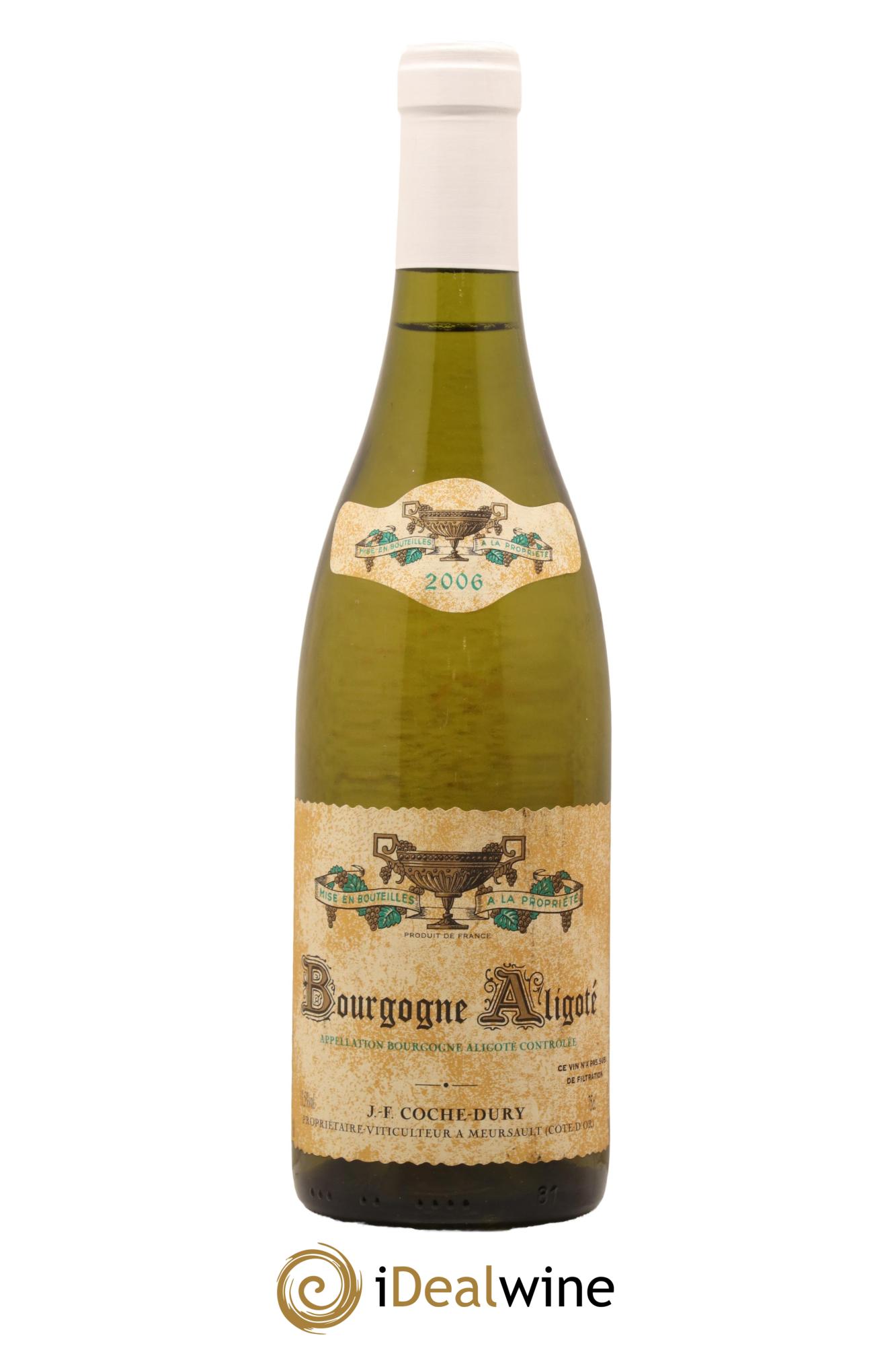 Bourgogne Aligoté Coche Dury (Domaine) 2006 - Lot de 1 bouteille - 0