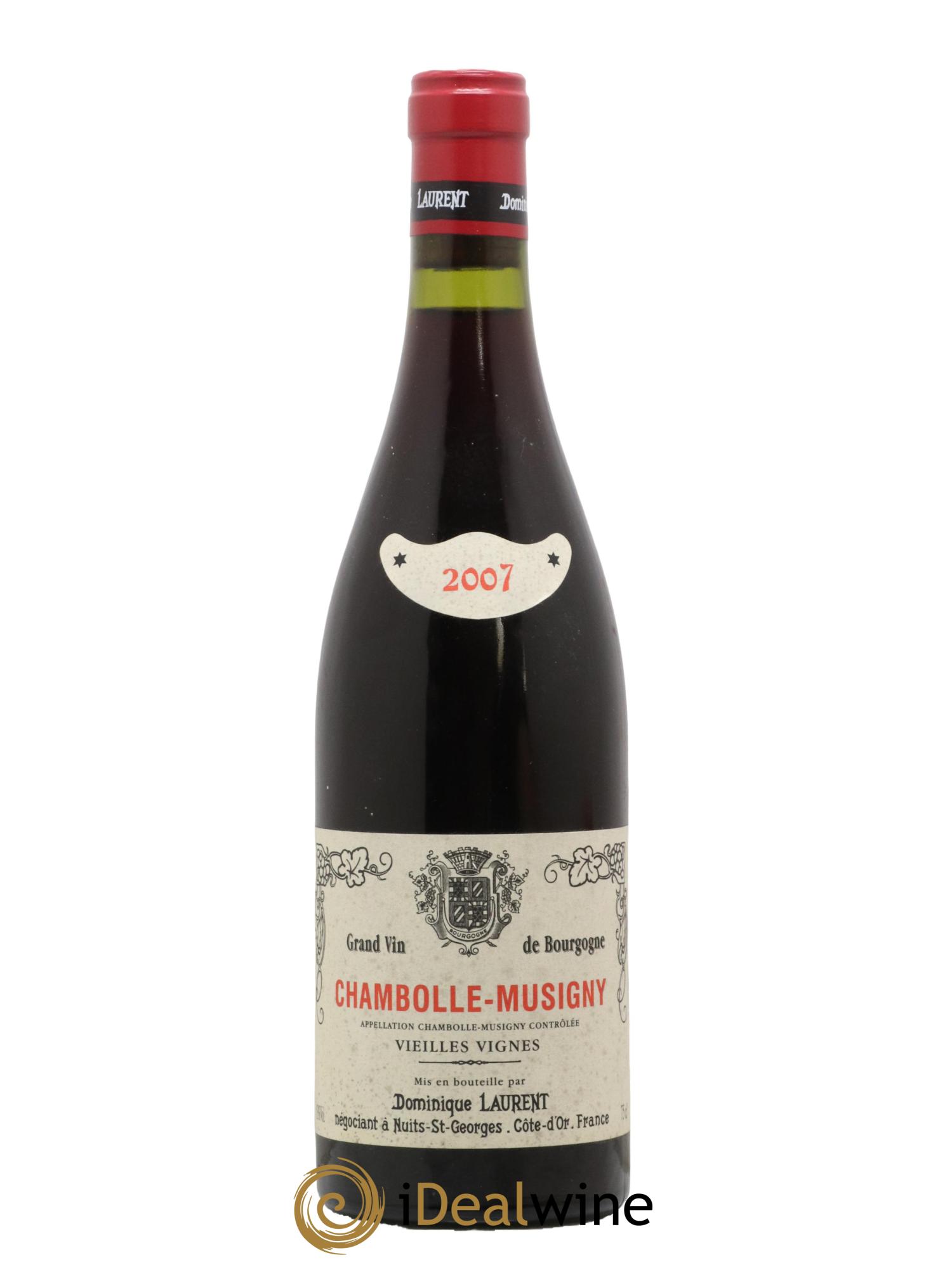 Chambolle-Musigny Vieilles Vignes Dominique Laurent 2007 - Lot de 1 bouteille - 0