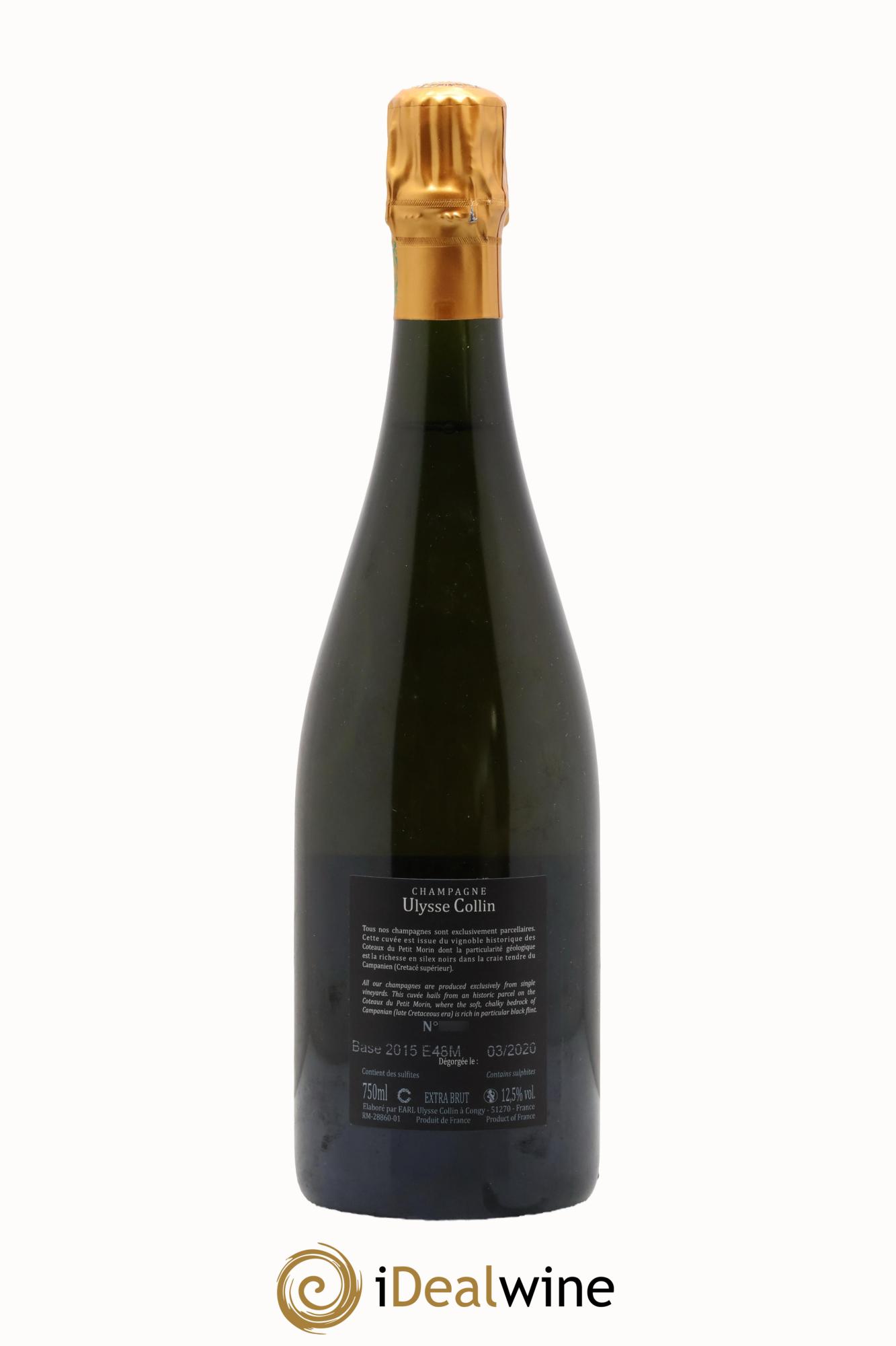 Les Enfers Blanc de Blancs Extra-Brut Ulysse Collin - Posten von 1 Flasche - 1