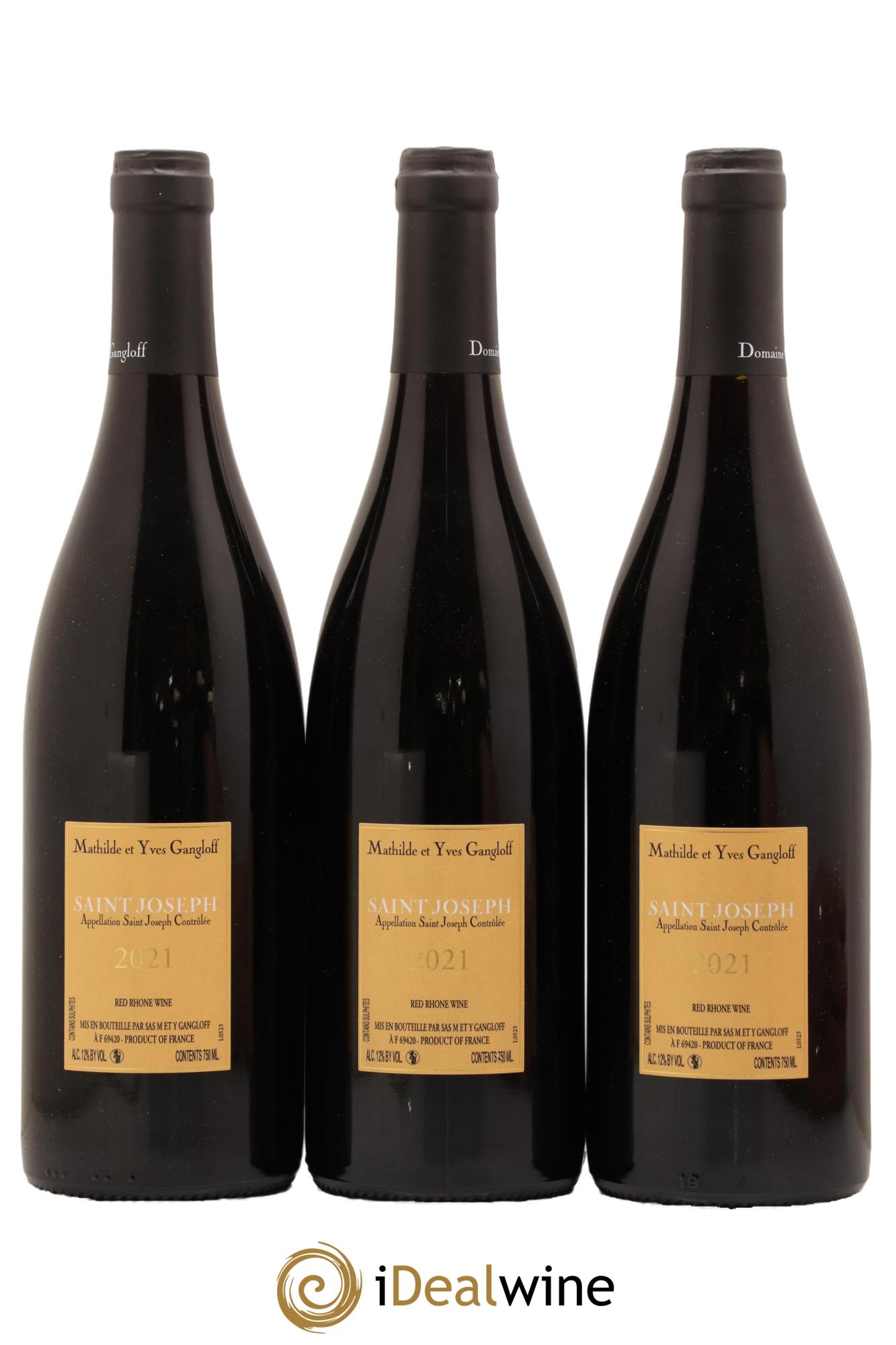 Saint-Joseph Gangloff (Domaine) 2021 - Lot de 3 bouteilles - 1