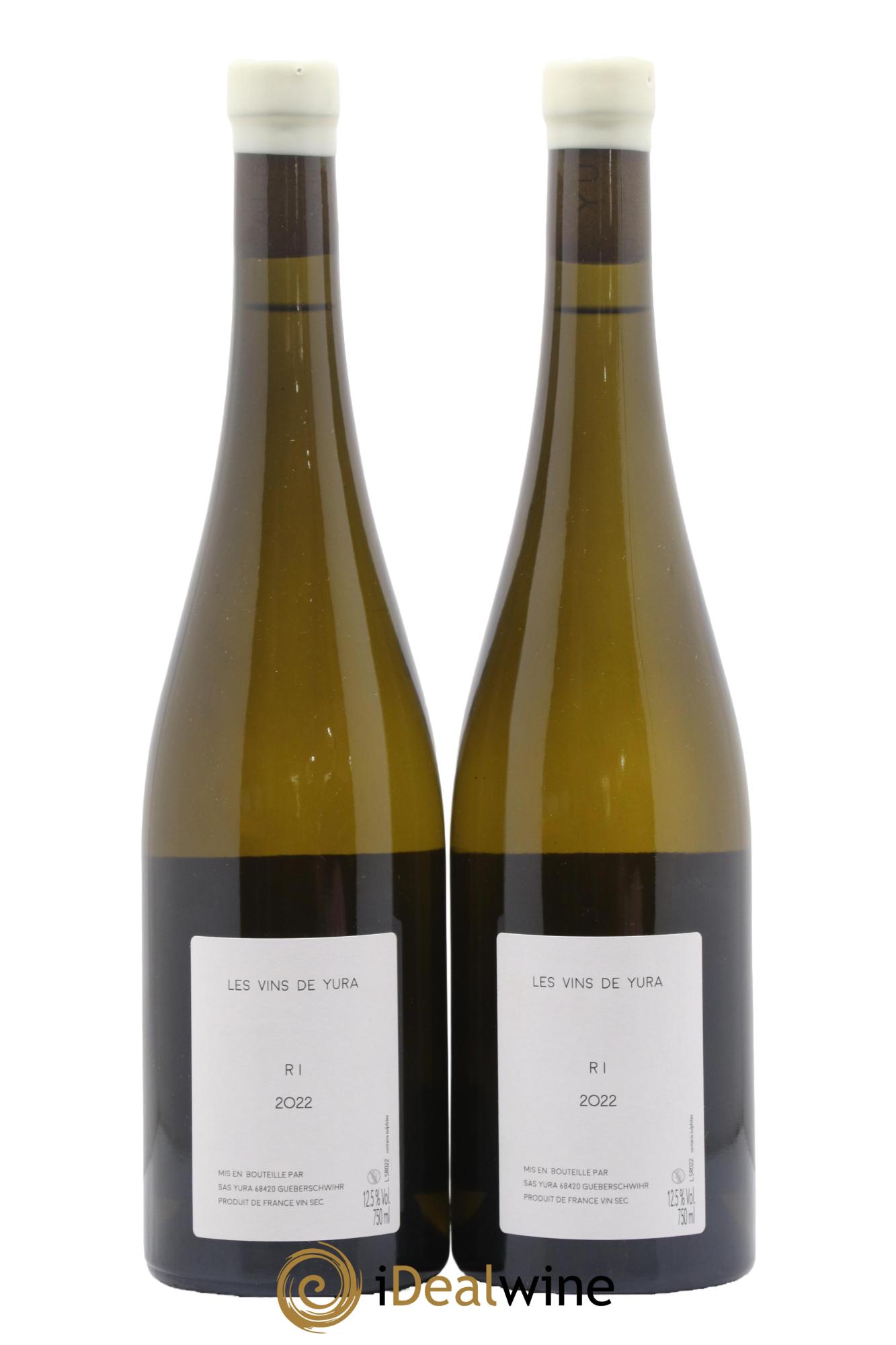 Alsace Le silence et la résonance Jintaro Yura 2022 - Lot de 2 bouteilles - 1