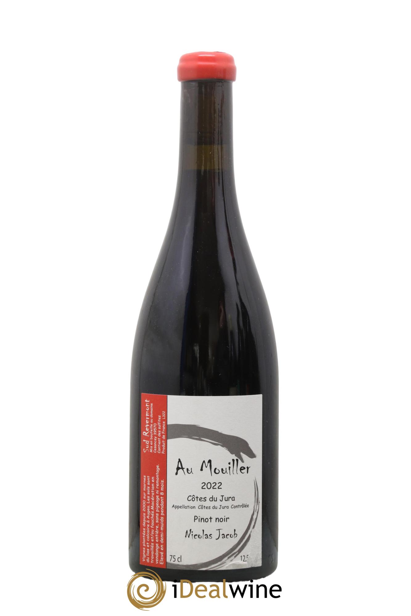 Côtes du Jura Pinot Noir Au Mouiller Nicolas Jacob 2022 - Lotto di 1 bottiglia - 0