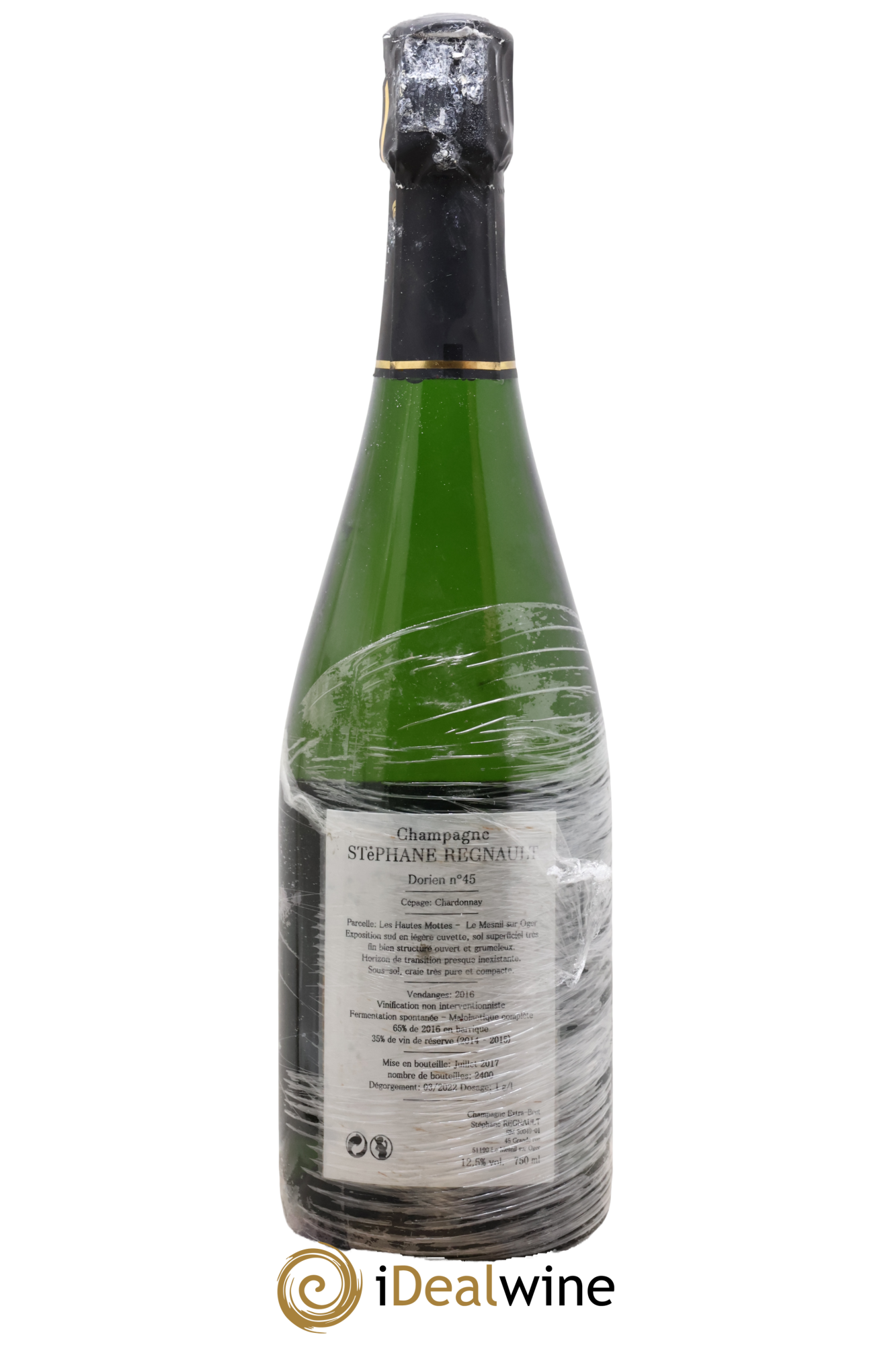 Champagne Blanc de Blancs Dorien n°45 Stéphane Regnault 2016 - Lot of 1 bottle - 1