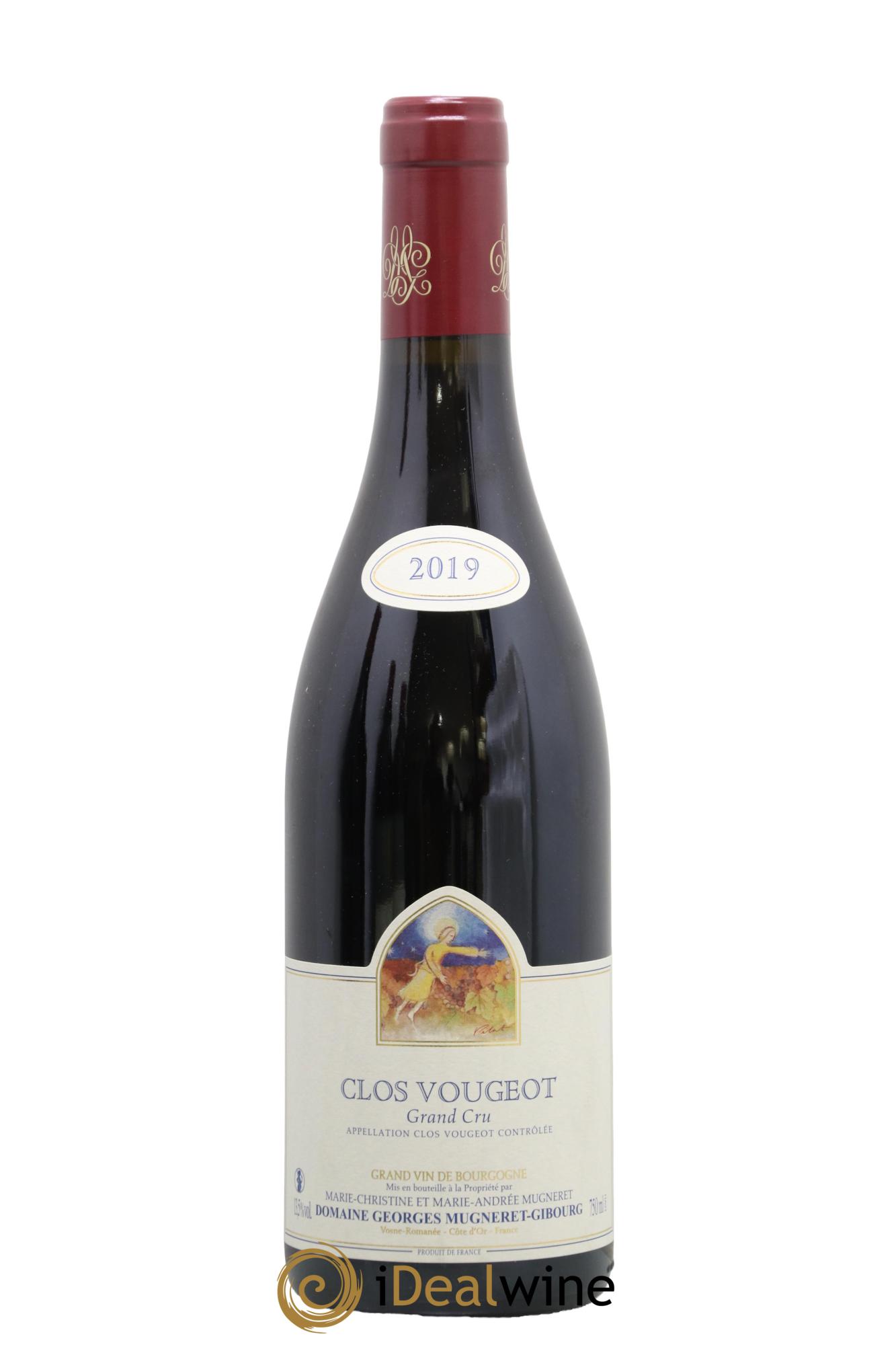 Clos de Vougeot Grand Cru Georges Mugneret-Gibourg (Domaine) 2019 - Posten von 1 Flasche - 0