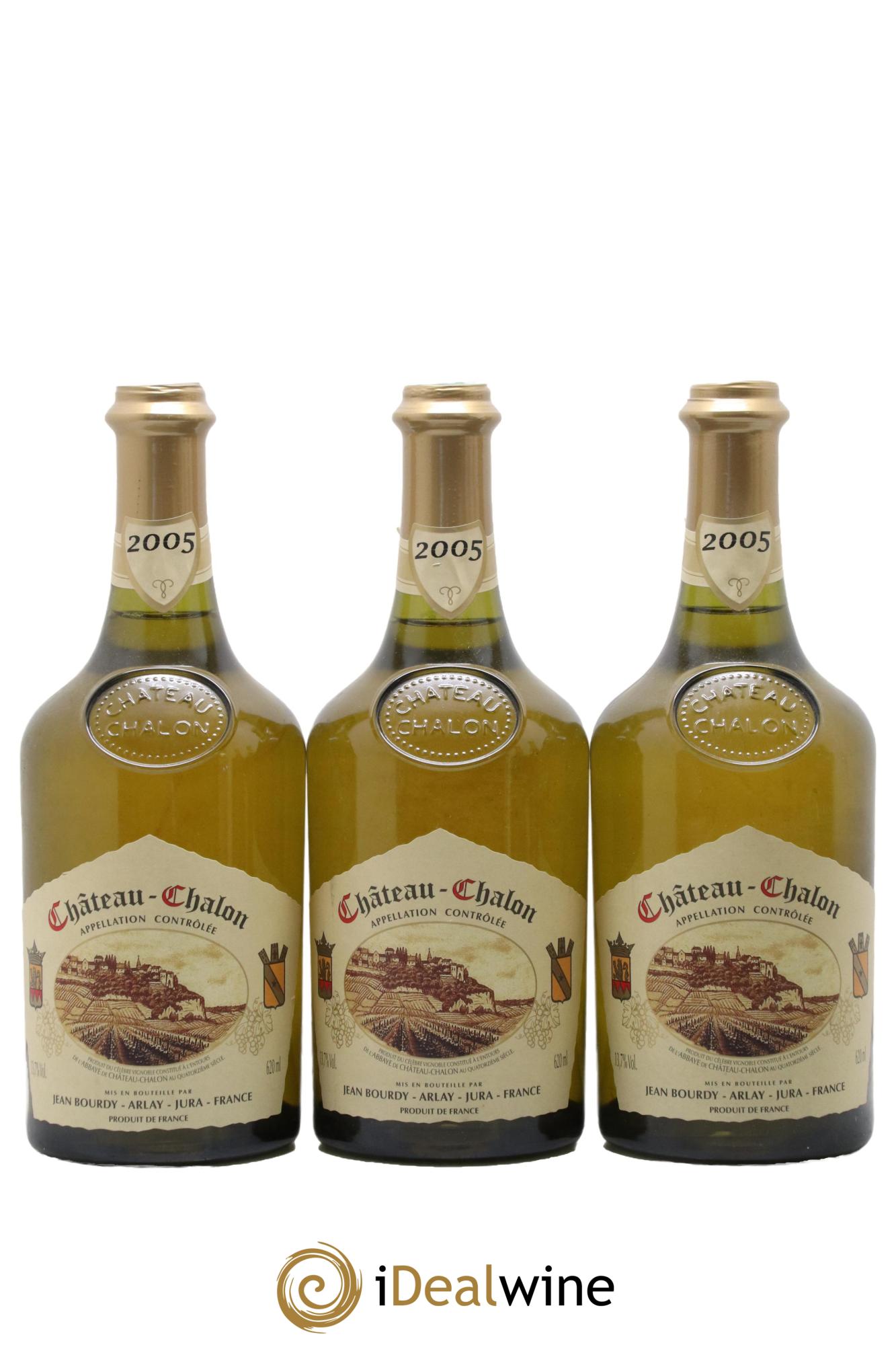 Château-Chalon Jean Bourdy 2005 - Posten von 3 Flaschen - 0