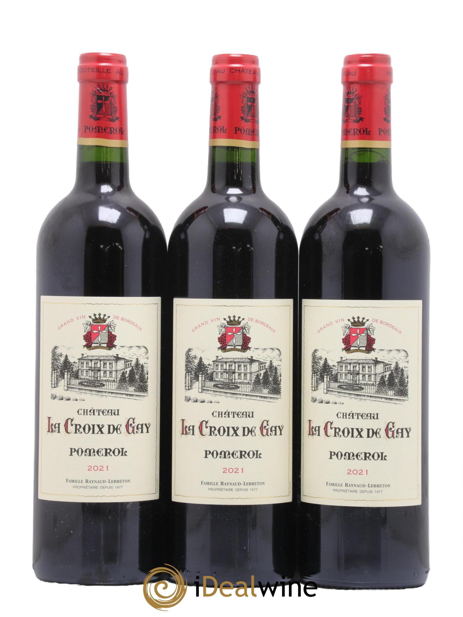 Château la Croix de Gay  2021 - Lot de 6 bouteilles - 2
