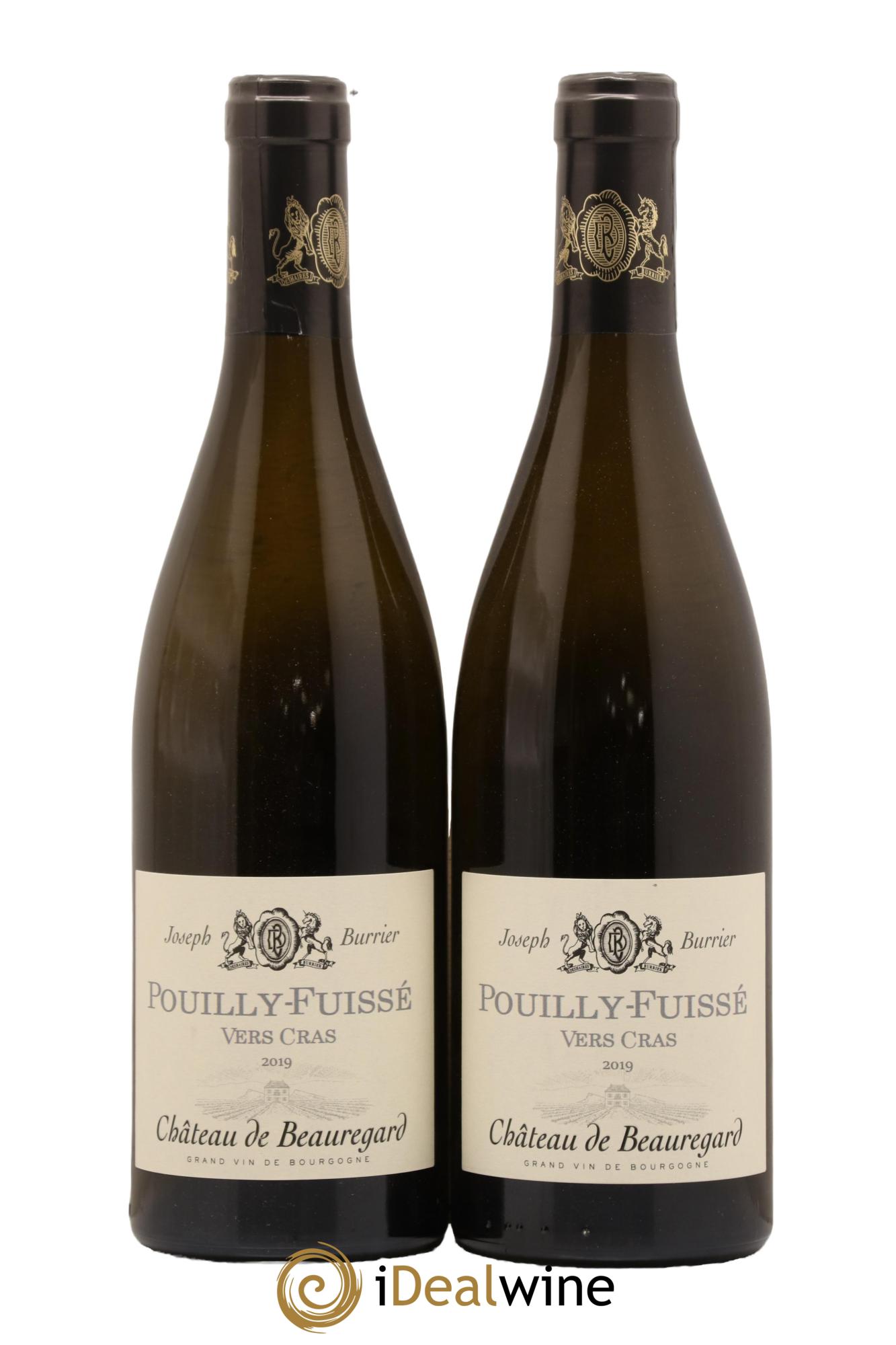 Pouilly-Fuissé Vers Cras Domaine de Beauregard 2019 - Lot de 2 bouteilles - 0