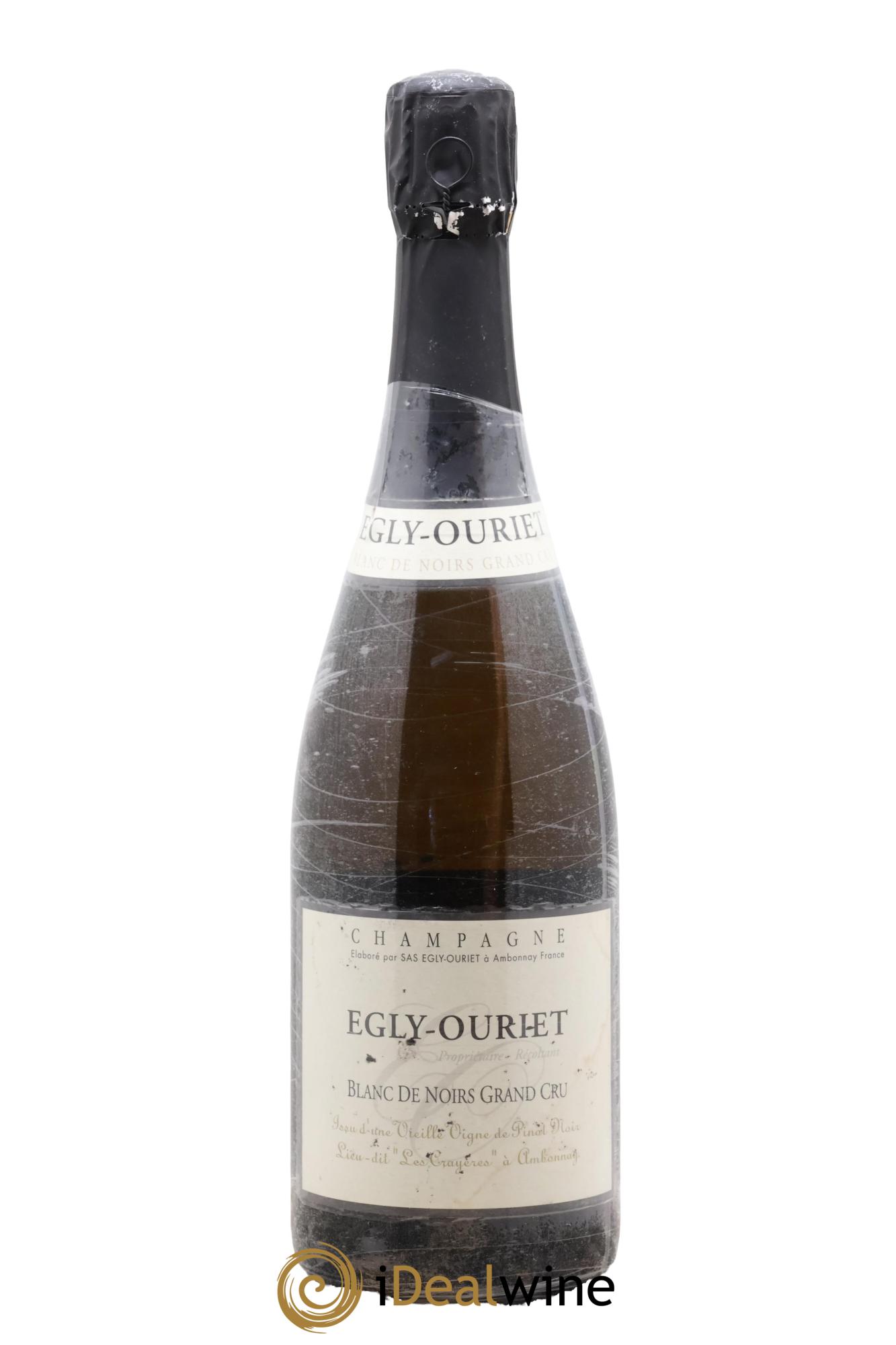 Blanc de Noirs Les Crayères Vieilles vignes Egly-Ouriet - Lot de 1 bouteille - 0