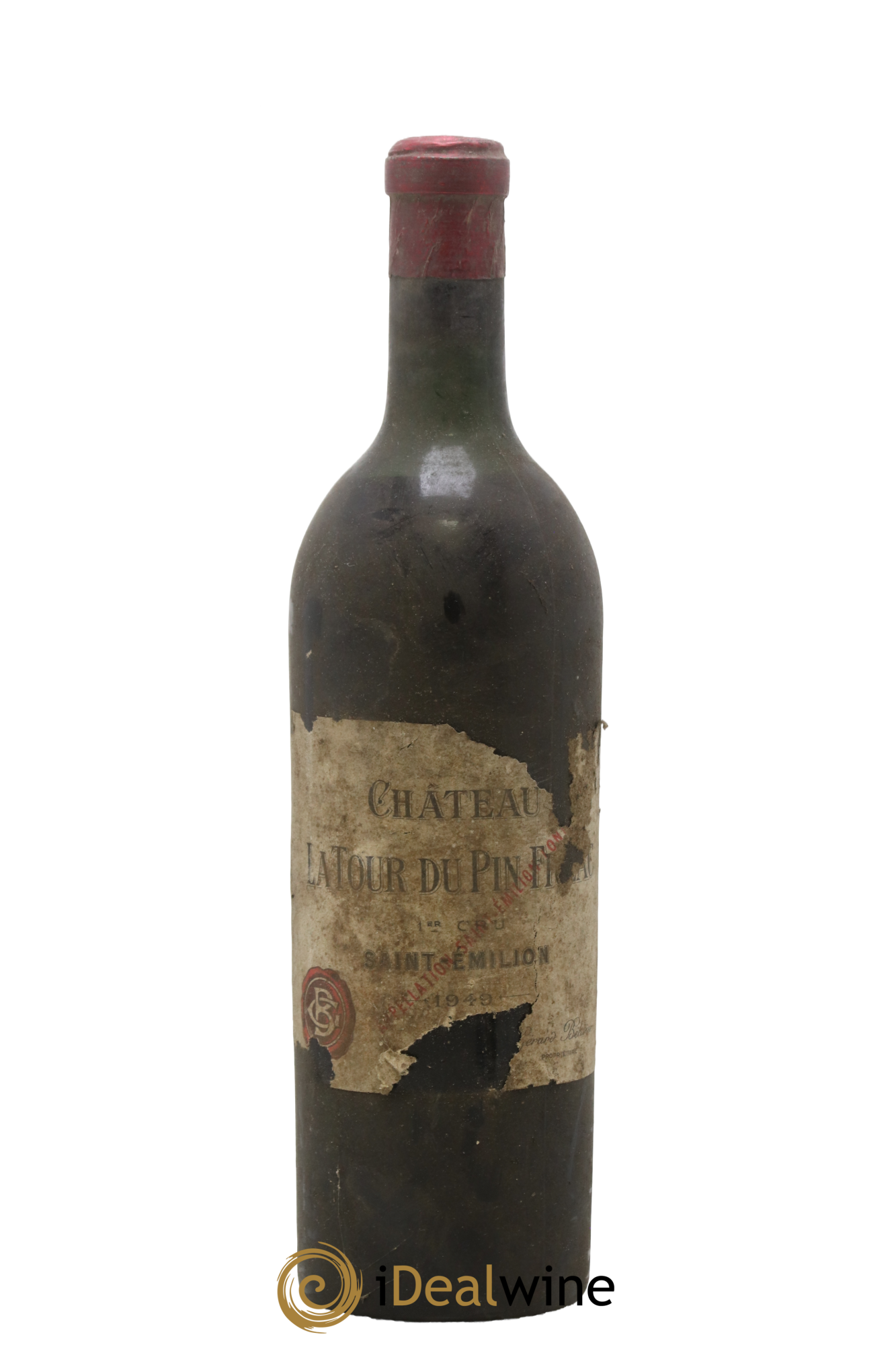 Château la Tour du Pin Figeac 1949 - Lot de 1 bouteille - 0