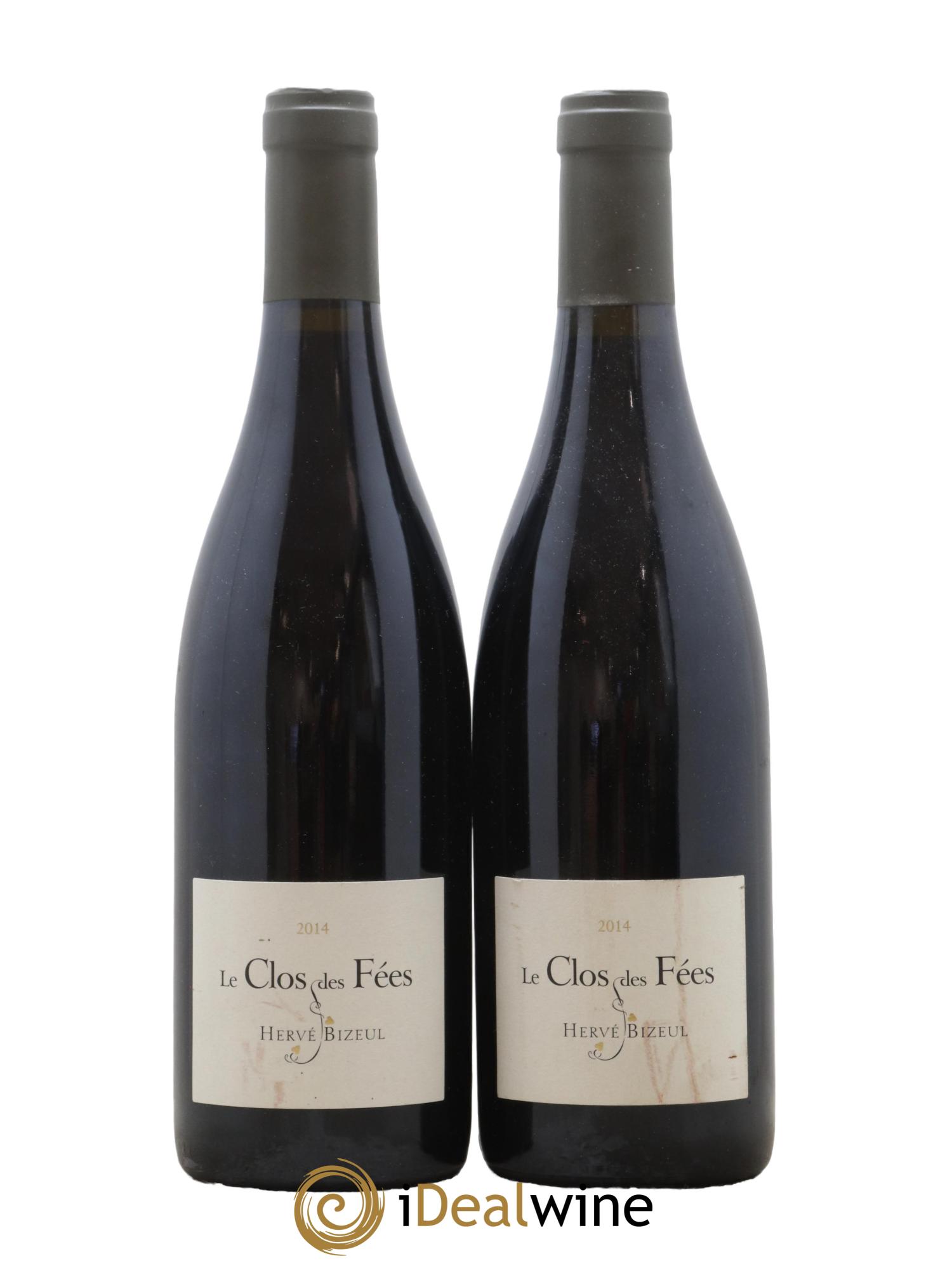 Côtes du Roussillon Villages Clos des Fées Hervé Bizeul 2014 - Posten von 2 Flaschen - 0