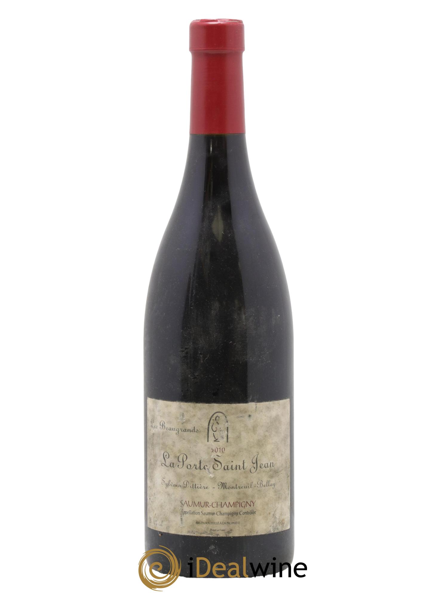 Saumur-Champigny Les Beaugrands La Porte Saint Jean 2010 - Lot of 1 bottle - 0