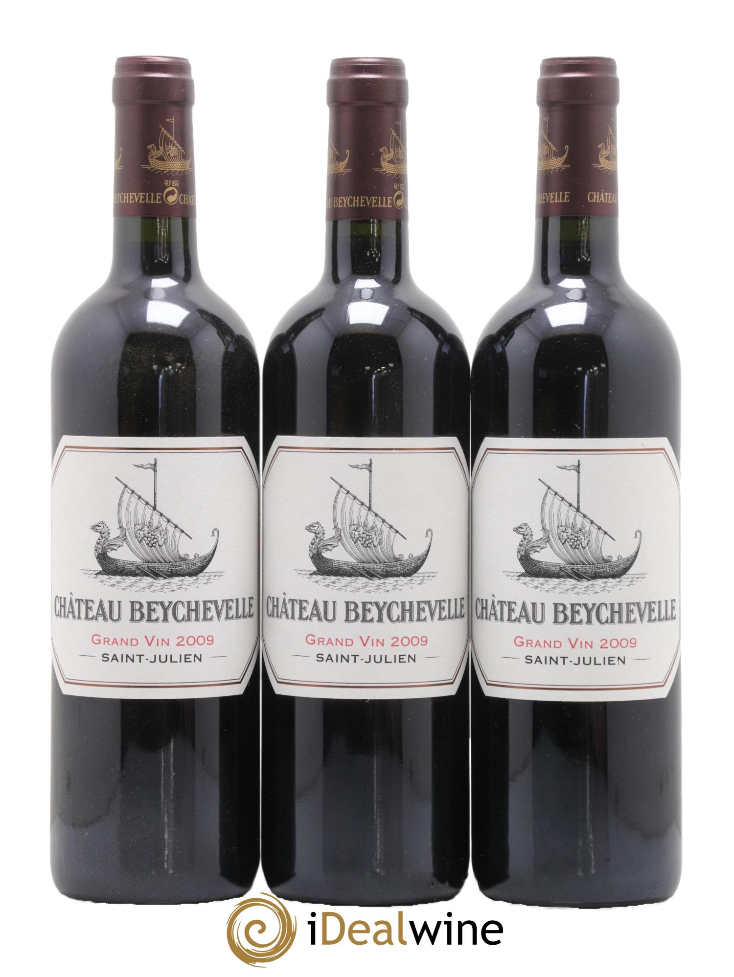 Château Beychevelle 4ème Grand Cru Classé 2009 - Lot de 6 bouteilles - 1
