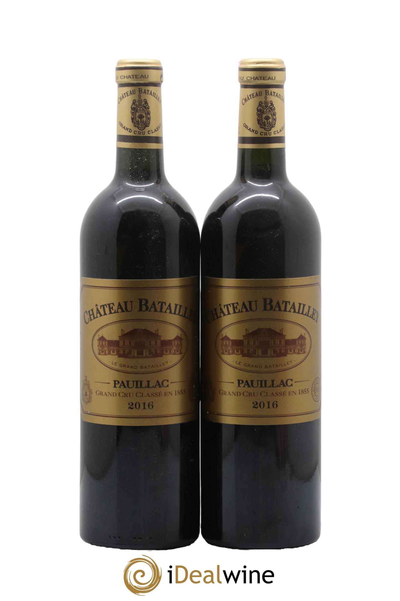 Château Batailley 5ème Grand Cru Classé 2016 - Lotto di 2 bottiglie - 0