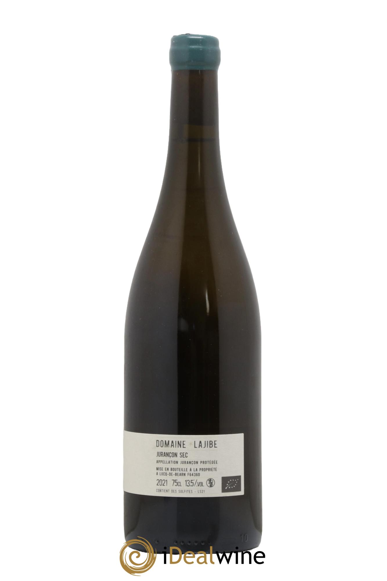 Jurançon sec Serres-Seques Domaine Lajibe - Jean-Baptiste Semmartin 2021 - Lot de 1 bouteille - 1