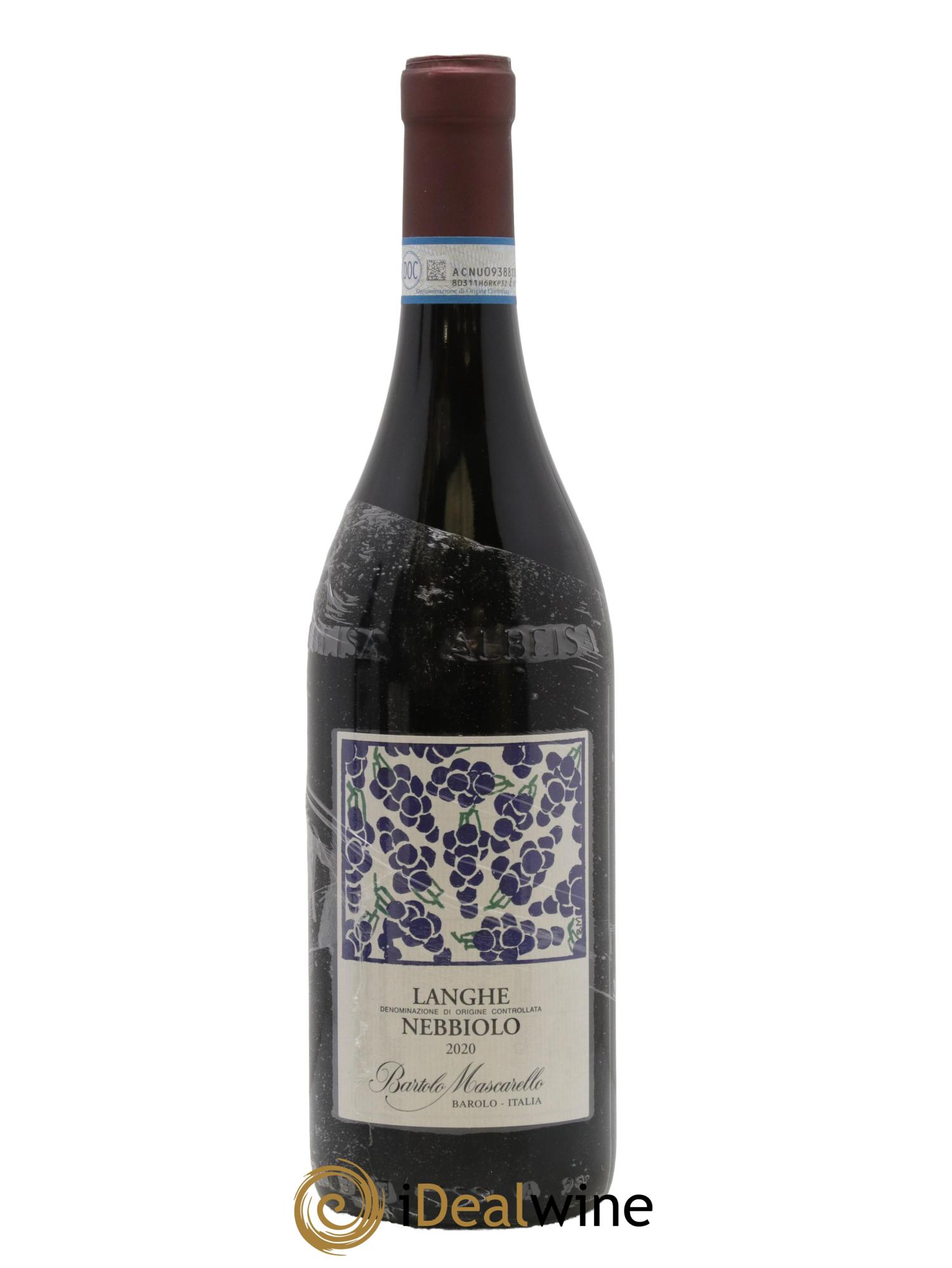 Langhe DOC Nebbiolo Bartolo Mascarello 2020 - Posten von 1 Flasche - 0