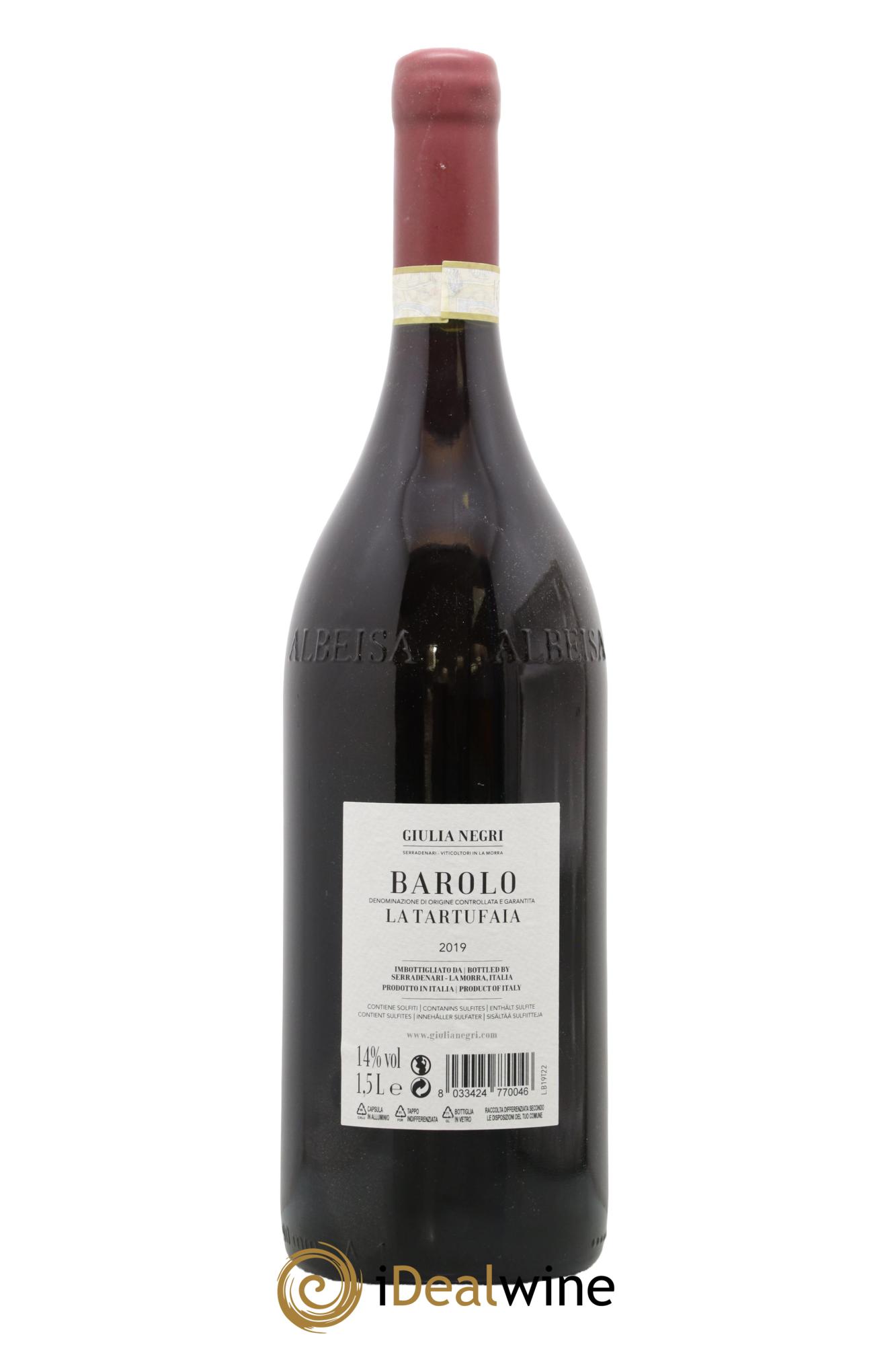 Barolo DOCG Giulia Negri La Tartufaia  2019 - Lot of 1 magnum - 1