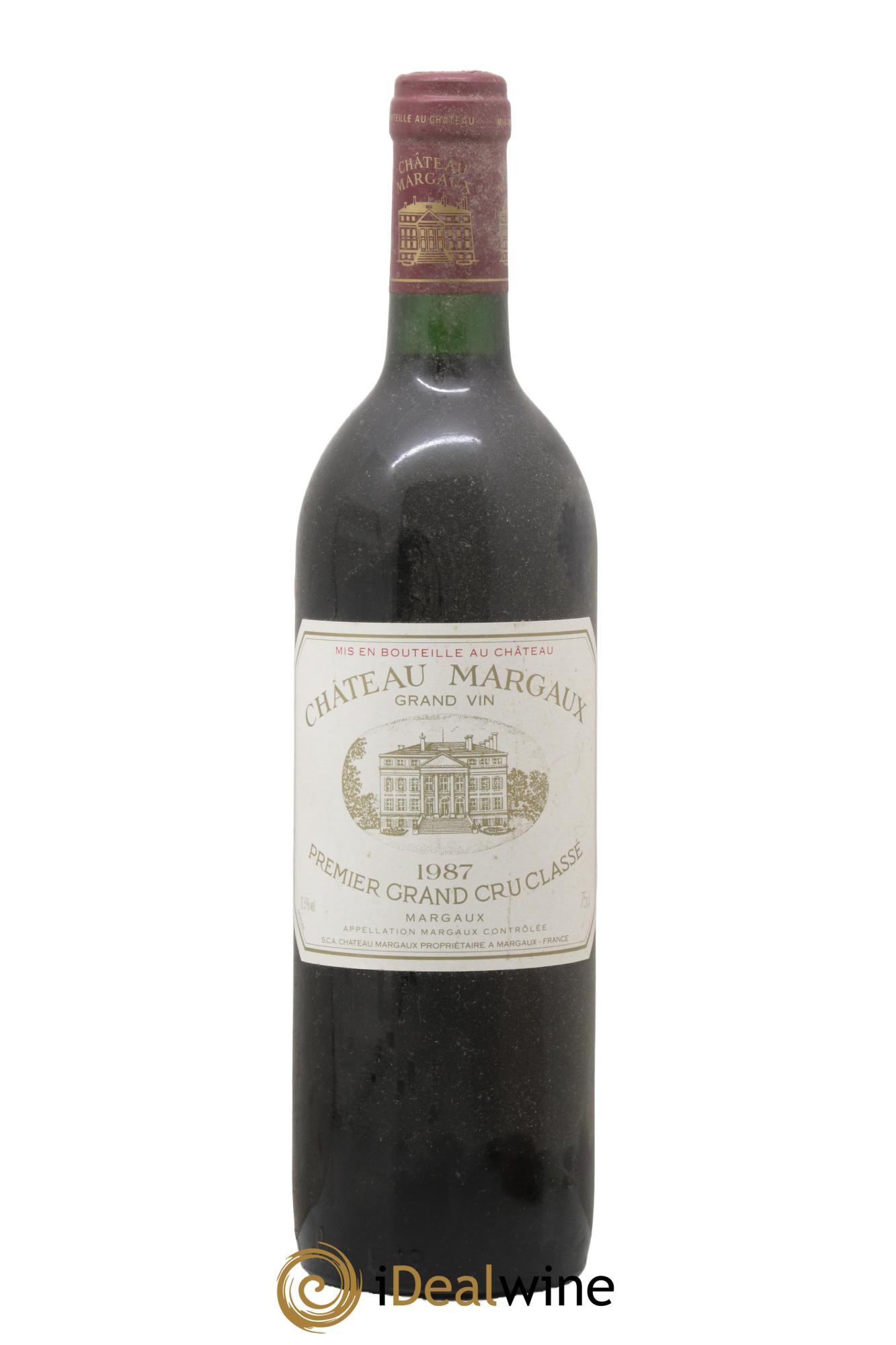 Château Margaux 1er Grand Cru Classé 1987 - Posten von 1 Flasche - 0