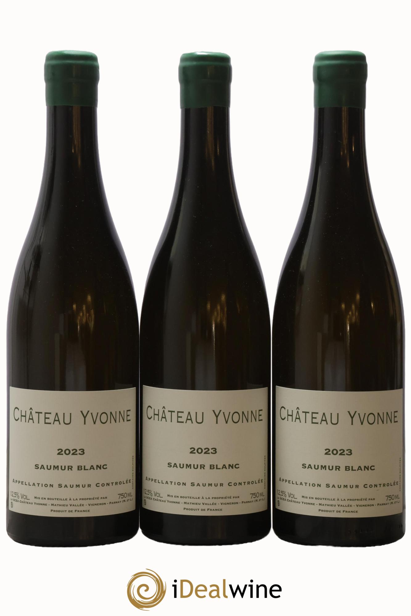 Saumur Château Yvonne 2023 - Posten von 3 Flaschen - 0