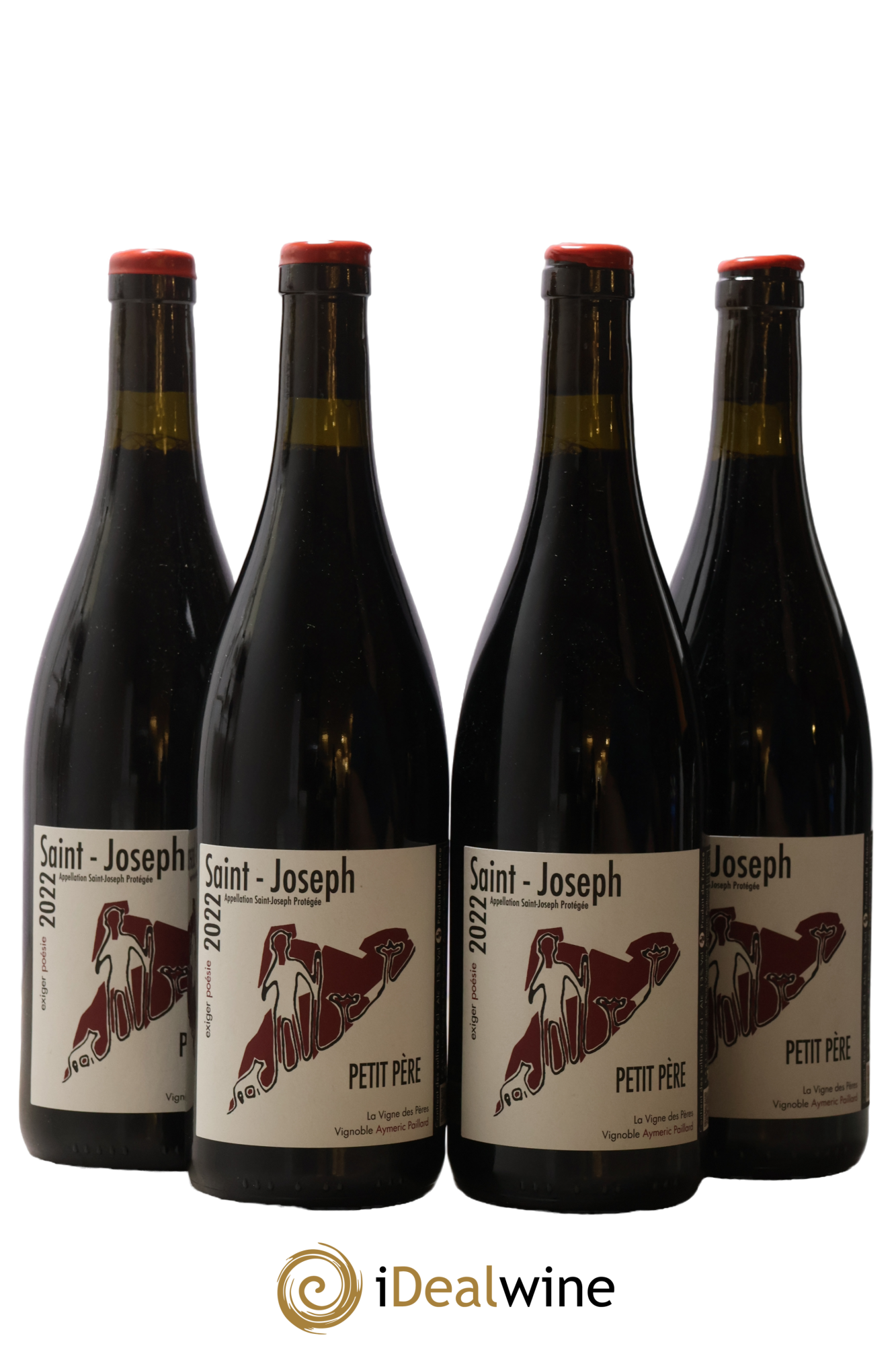 Saint-Joseph Petit Pere La Vigne Des Peres 2022 - Posten von 4 Flaschen - 0