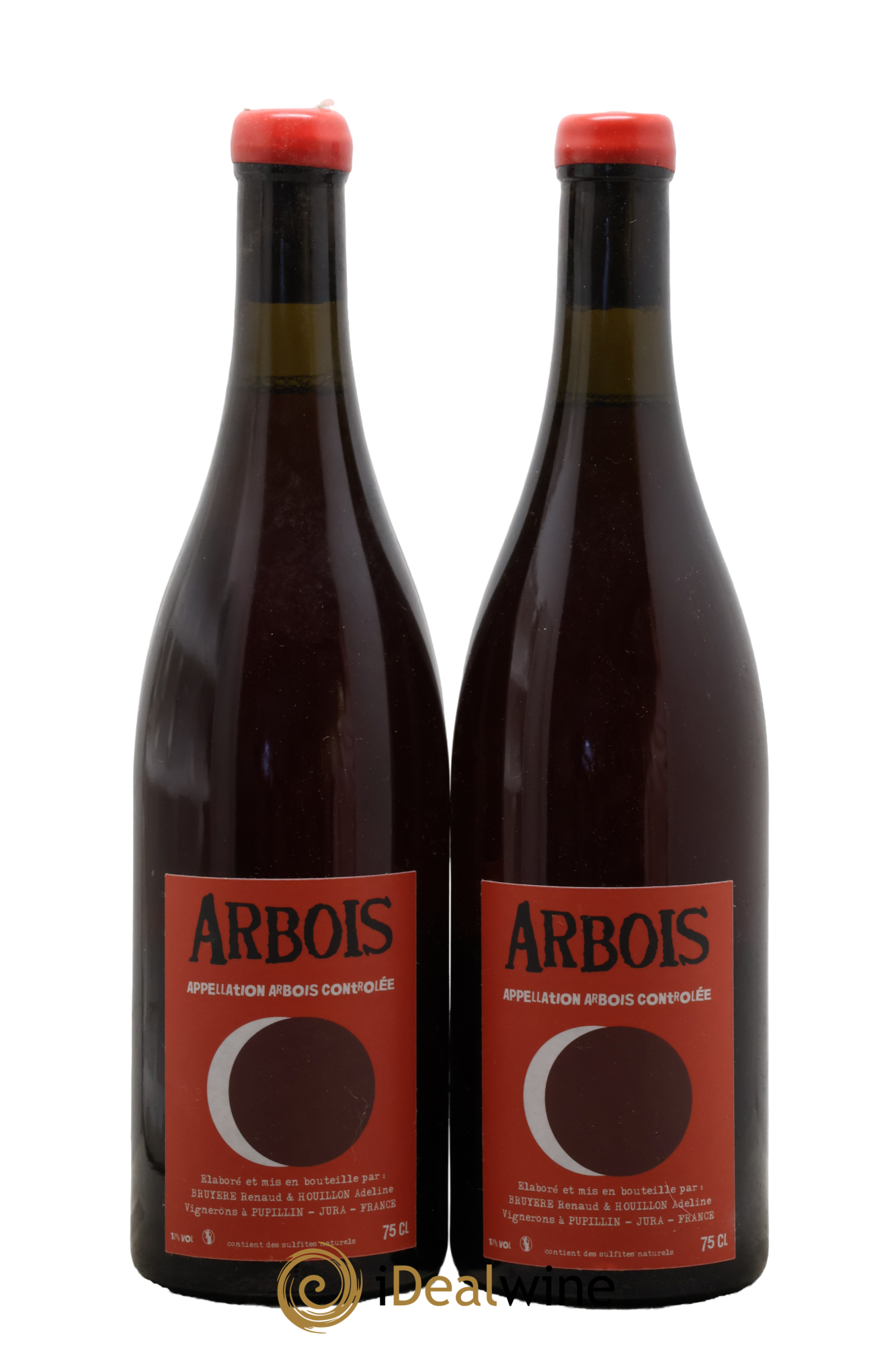 Arbois-Pupillin Ploussard Adeline Houillon & Renaud Bruyère 2016 - Lot de 2 bouteilles - 0
