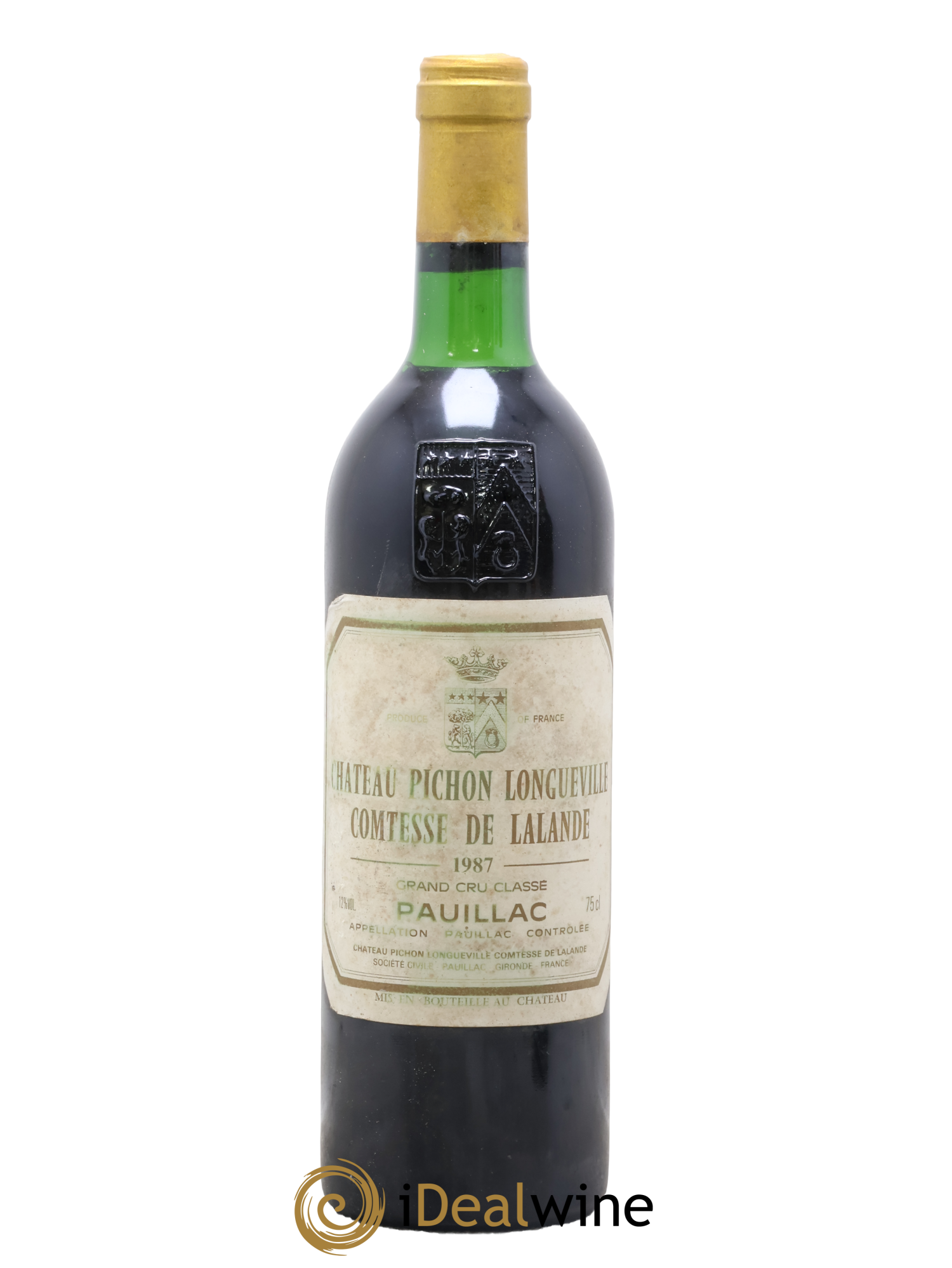 Château Pichon Longueville Comtesse de Lalande 2ème Grand Cru Classé 1987 - Posten von 1 Flasche - 0