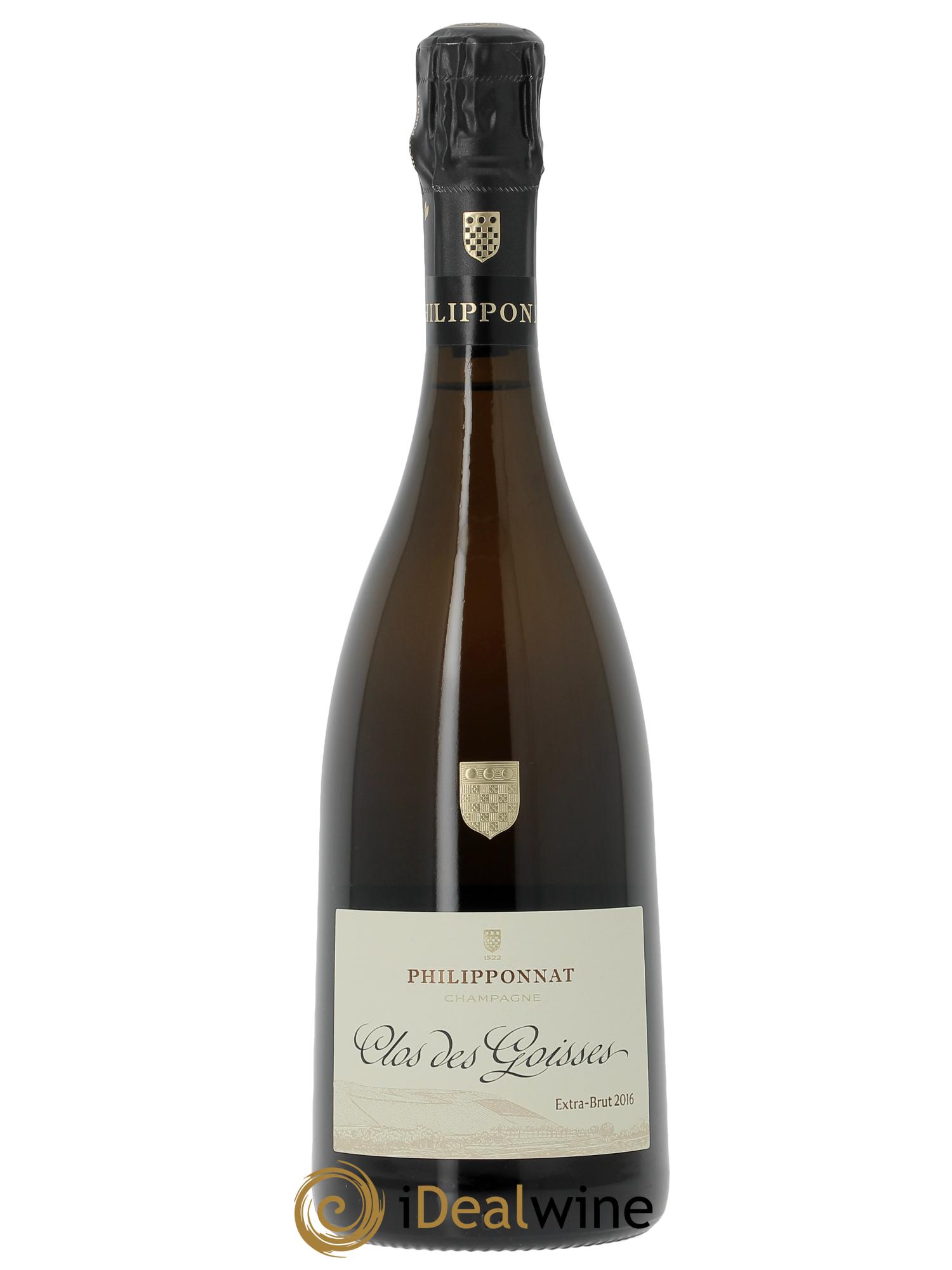Clos des Goisses Philipponnat 2016 - Lot de 1 bouteille - 1