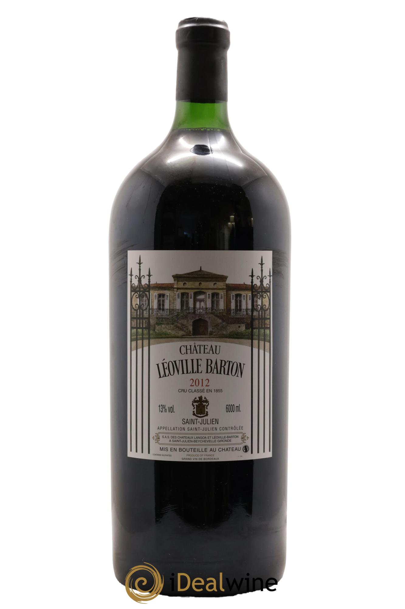 Château Léoville Barton 2ème Grand Cru Classé 2012 - Posten von 1 Imperiale - 1