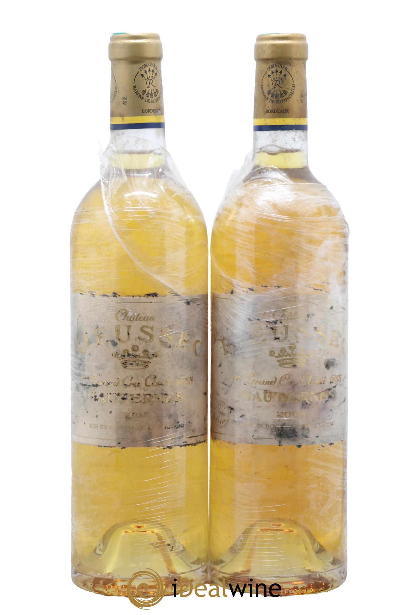 Château Rieussec 1er Grand Cru Classé 2005 - Lotto di 2 bottiglie - 0