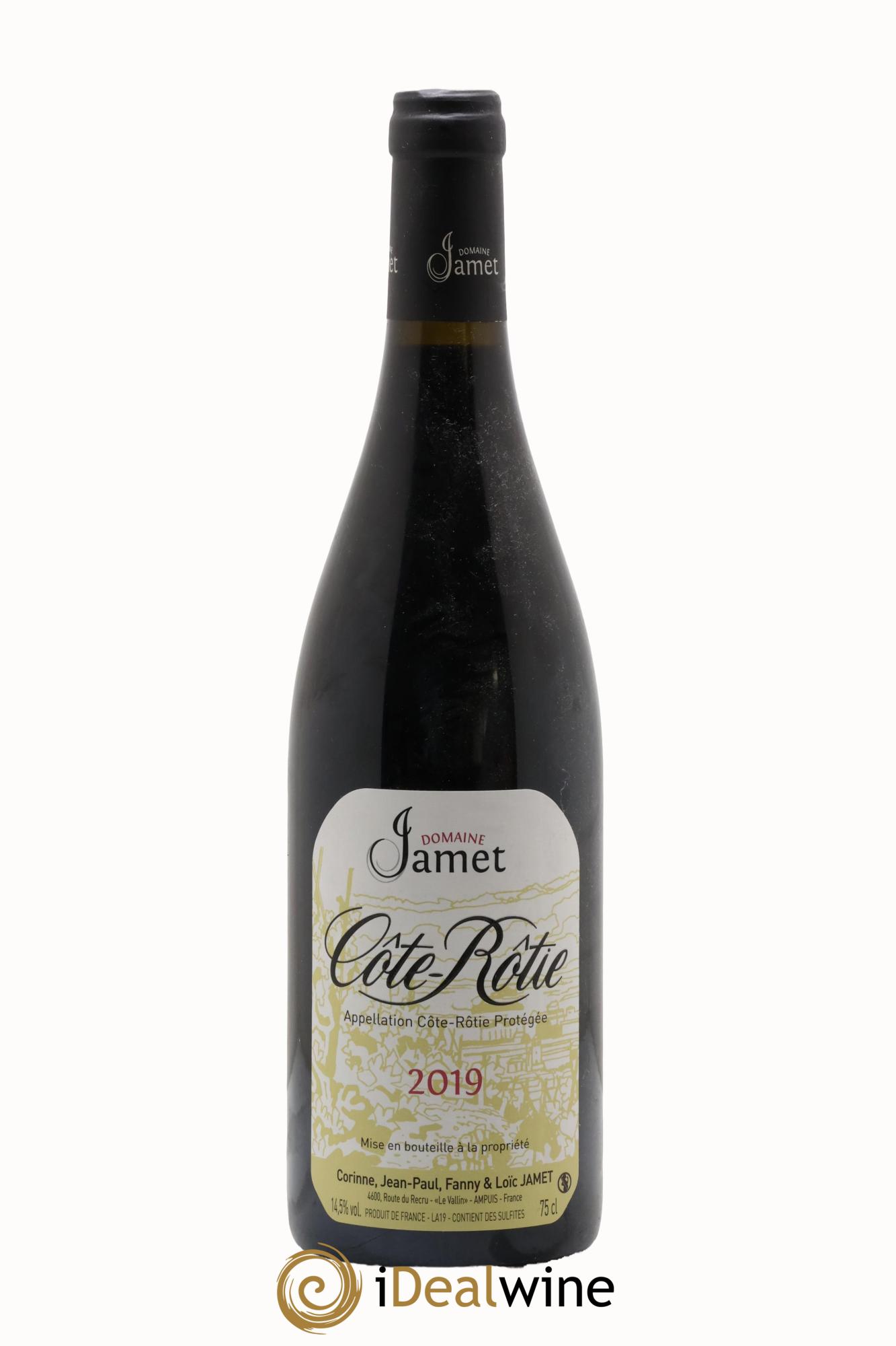 Côte-Rôtie Jamet (Domaine) 2019 - Lot of 1 bottle - 0
