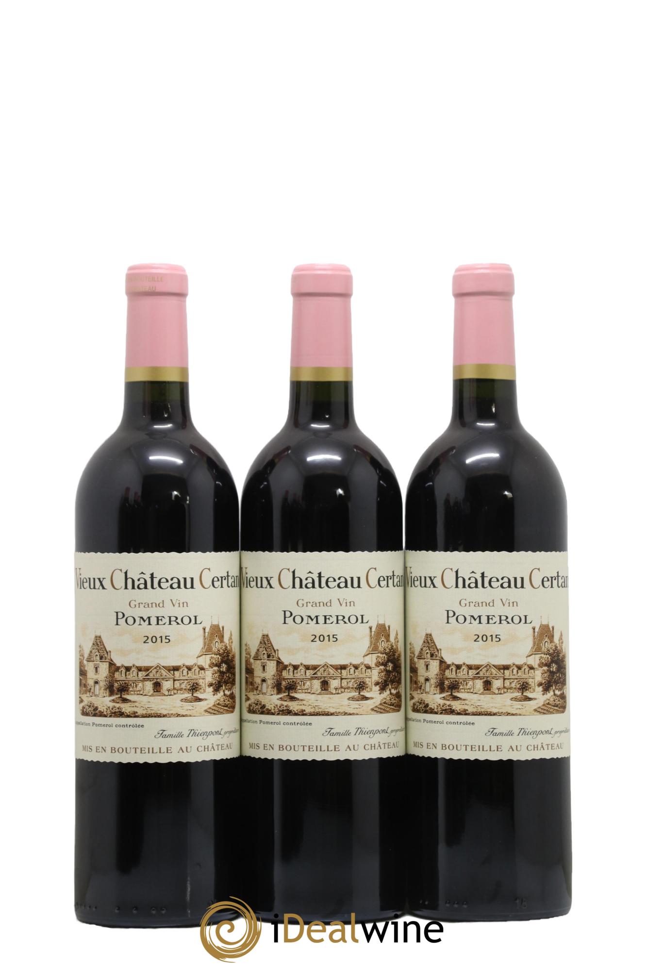 Vieux Château Certan 2015 - Posten von 6 Flaschen - 1