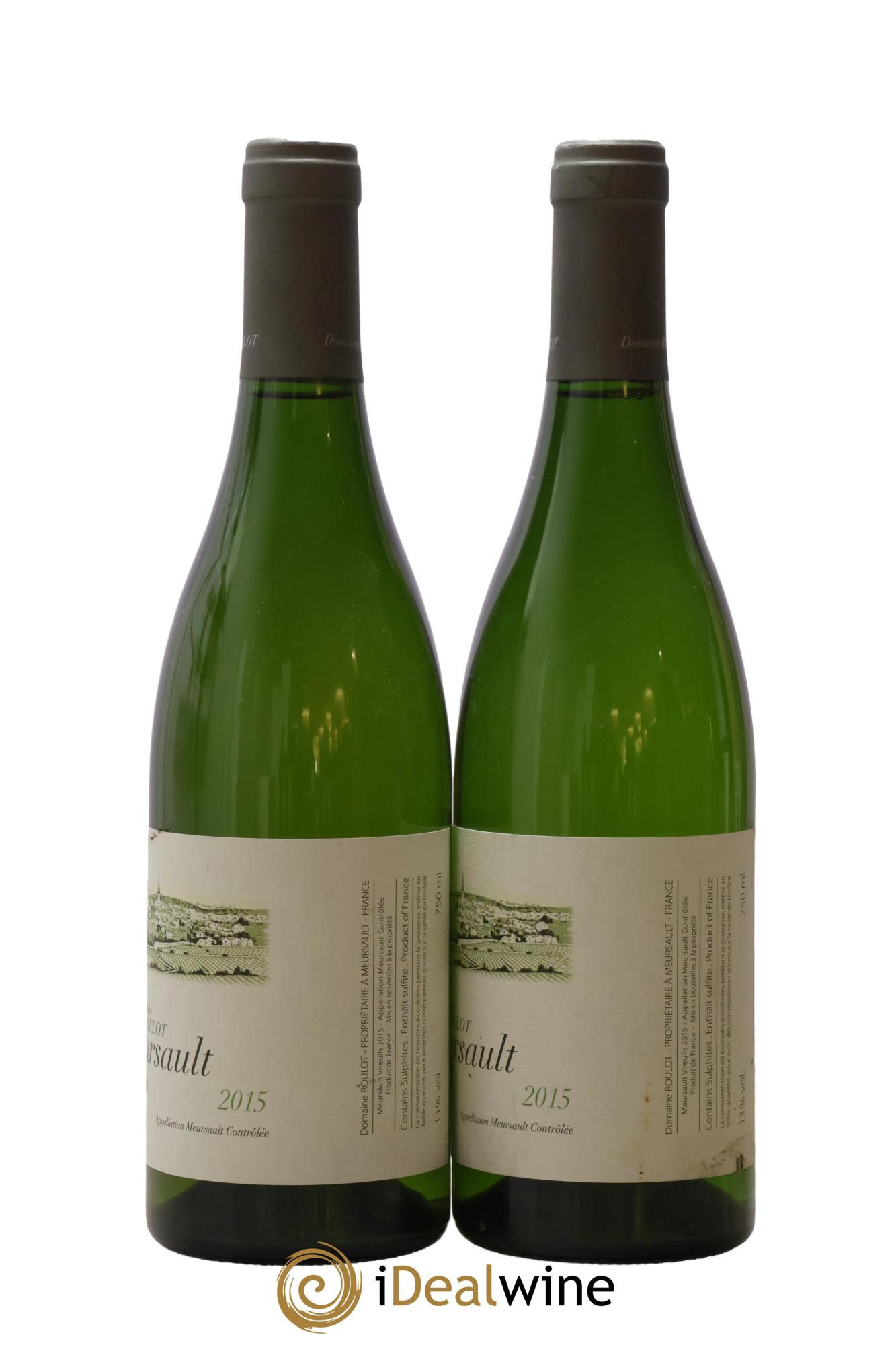 Meursault Les Vireuils Roulot (Domaine) 2015 - Lot de 2 bouteilles - 1