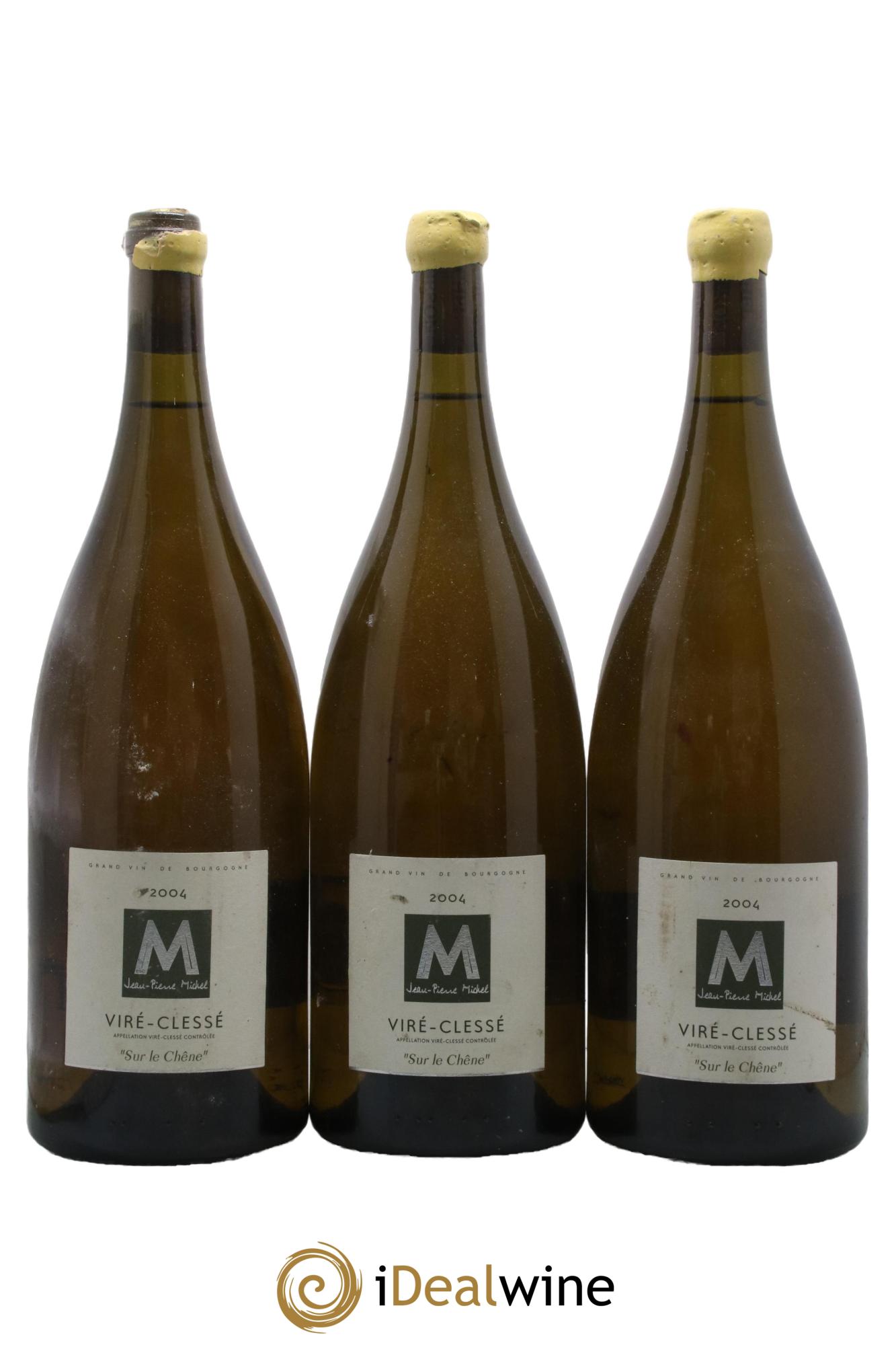 Viré-Clessé Vieilles vignes Sur le Chene Domaine Michel 2004 - Lot de 3 magnums - 0