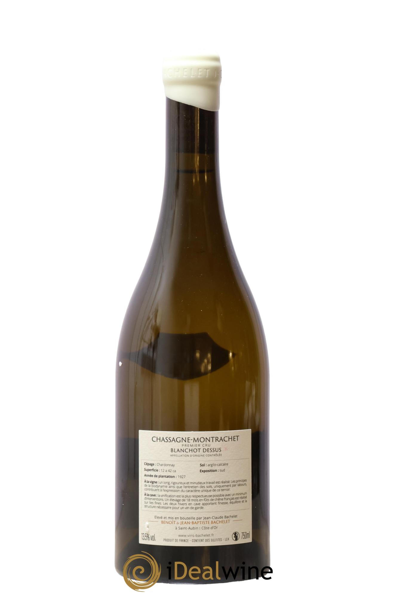 Chassagne-Montrachet 1er Cru Blanchot Dessus Jean-Claude Bachelet (Domaine) 2022 - Lotto di 1 bottiglia - 1