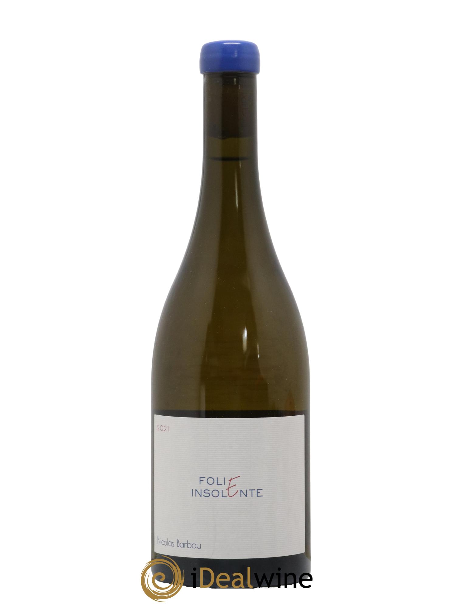 Touraine-Oisly Folie Insolente Nicolas Barbou 2021 - Lot de 1 bouteille - 0