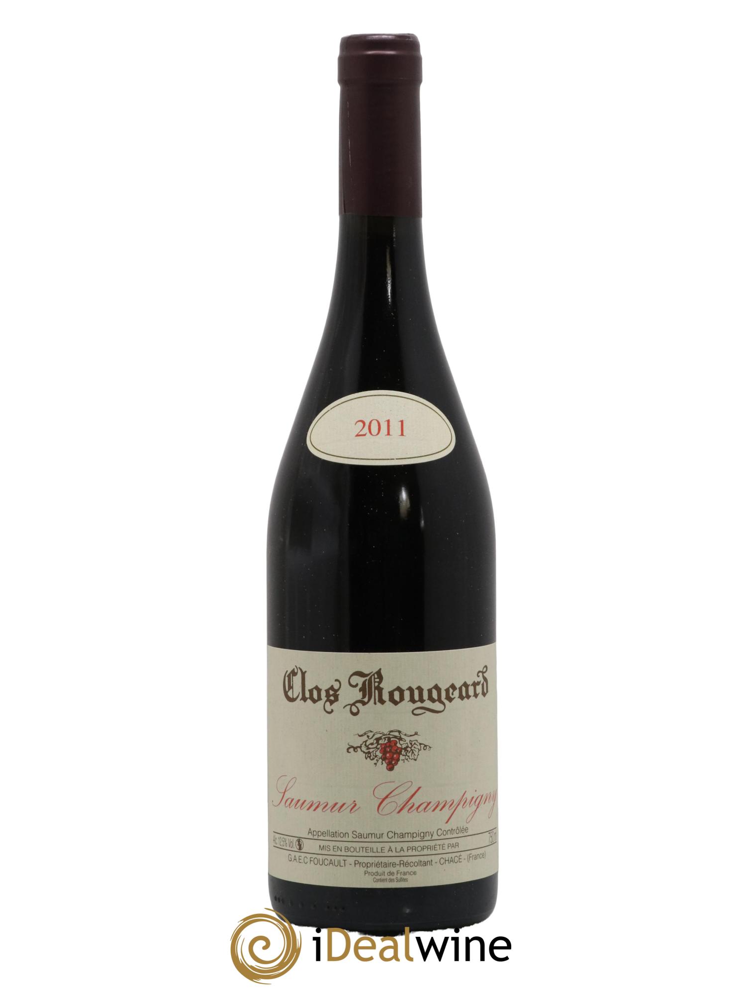 Saumur-Champigny Clos Rougeard 2011 - Lot de 1 bouteille - 0