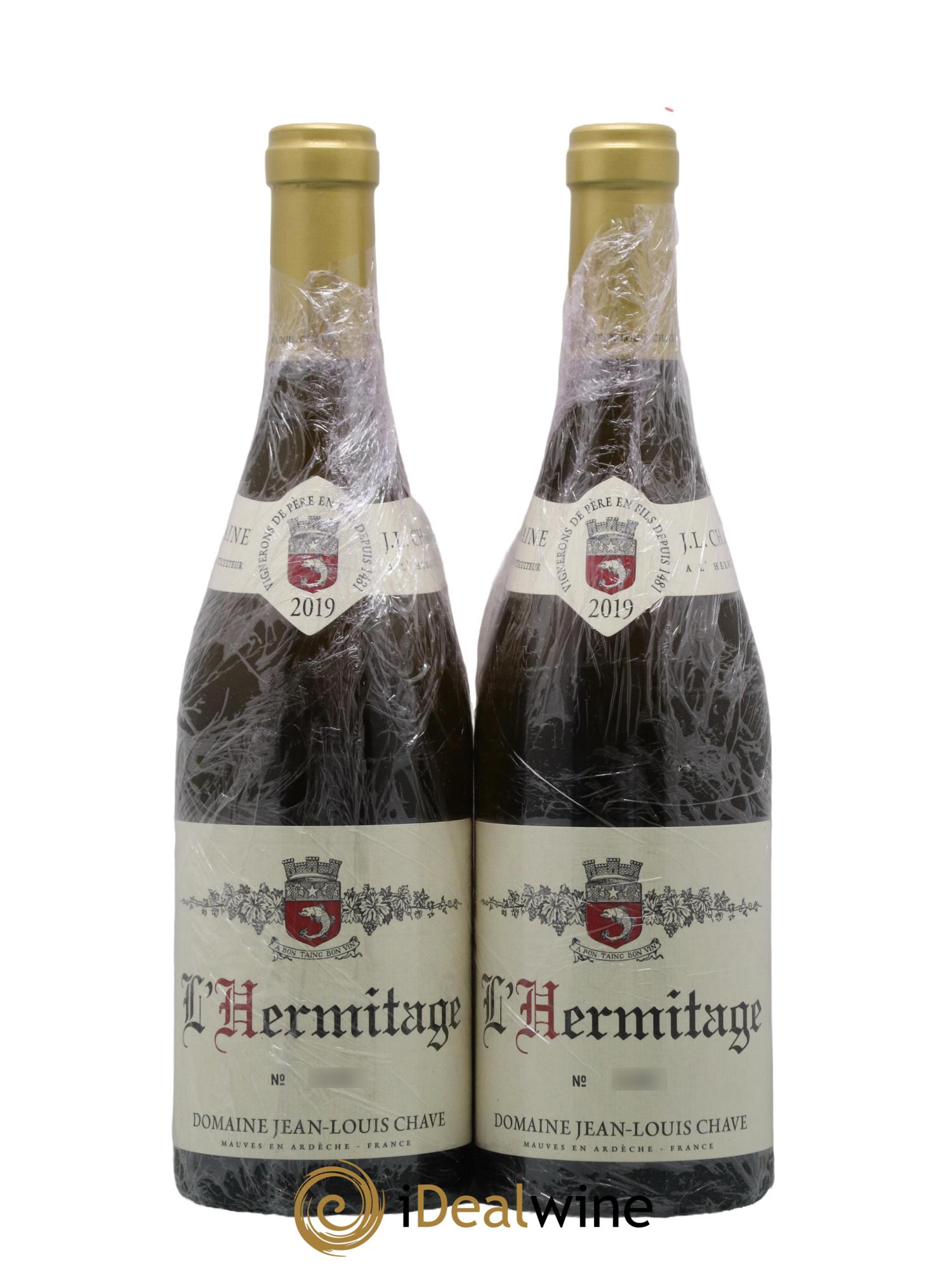 Hermitage Jean-Louis Chave 2019 - Lot de 2 bouteilles - 0