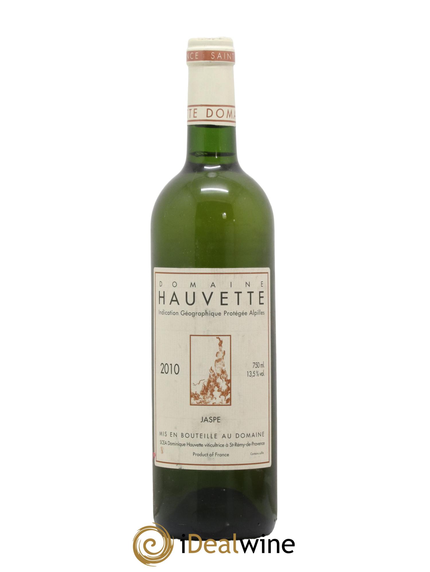 Alpilles Jaspe Hauvette (Domaine) 2010 - Lot de 1 bouteille - 0