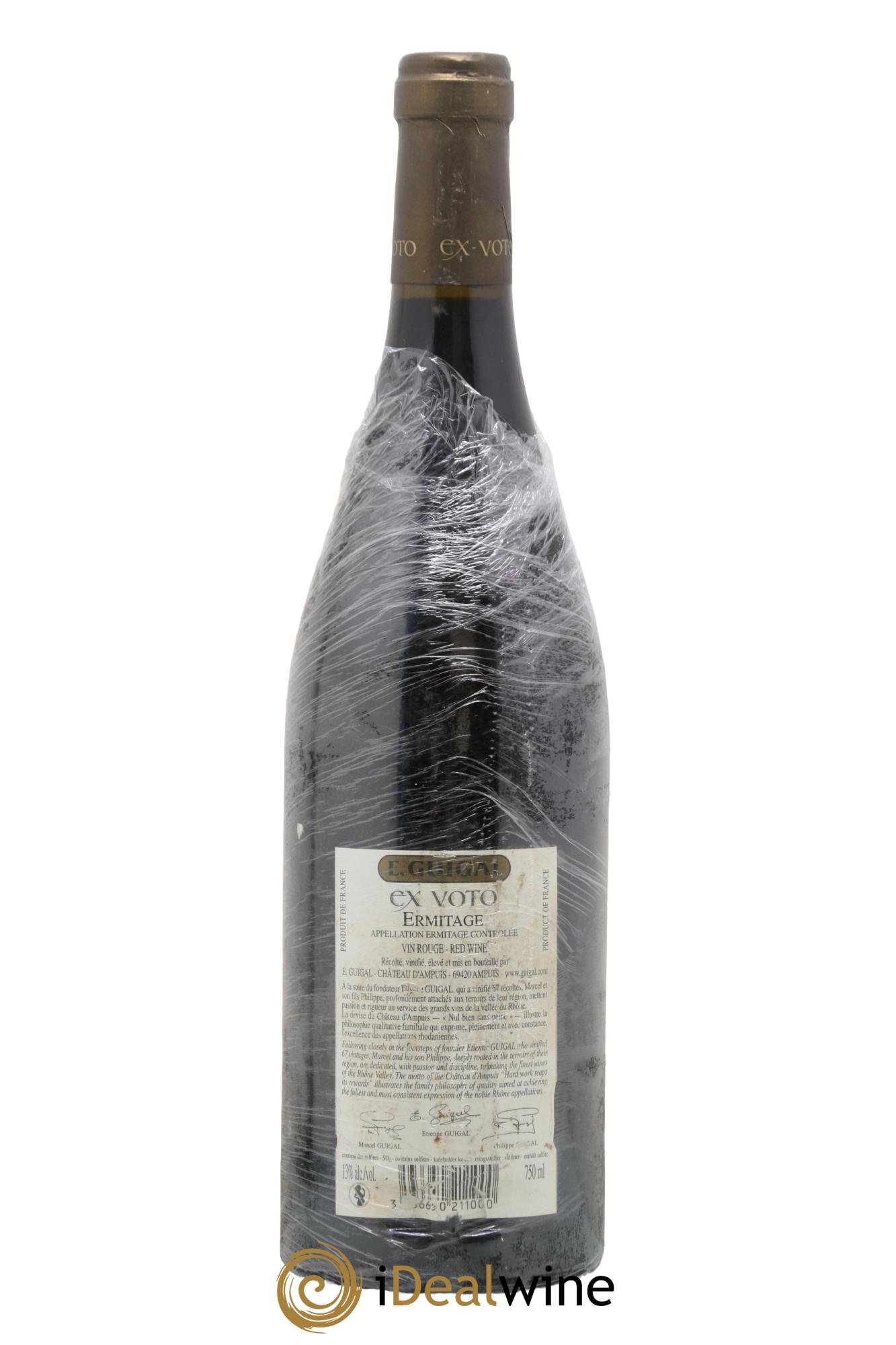 Ermitage Ex Voto Guigal 2005 - Posten von 1 Flasche - 1