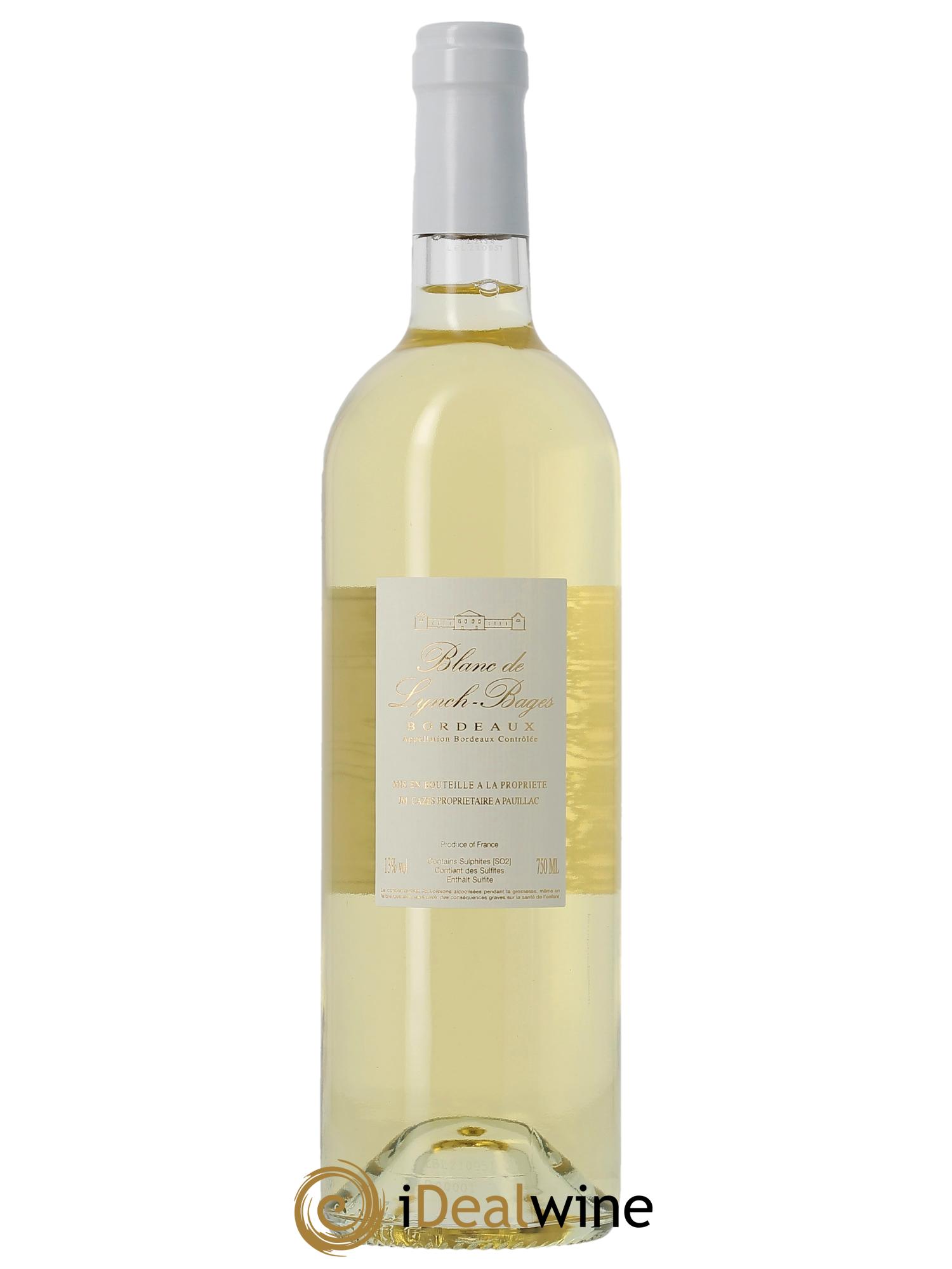 Blanc de Lynch Bages (OWC if 6 bts) 2021 - Lot of 1 bottle - 1